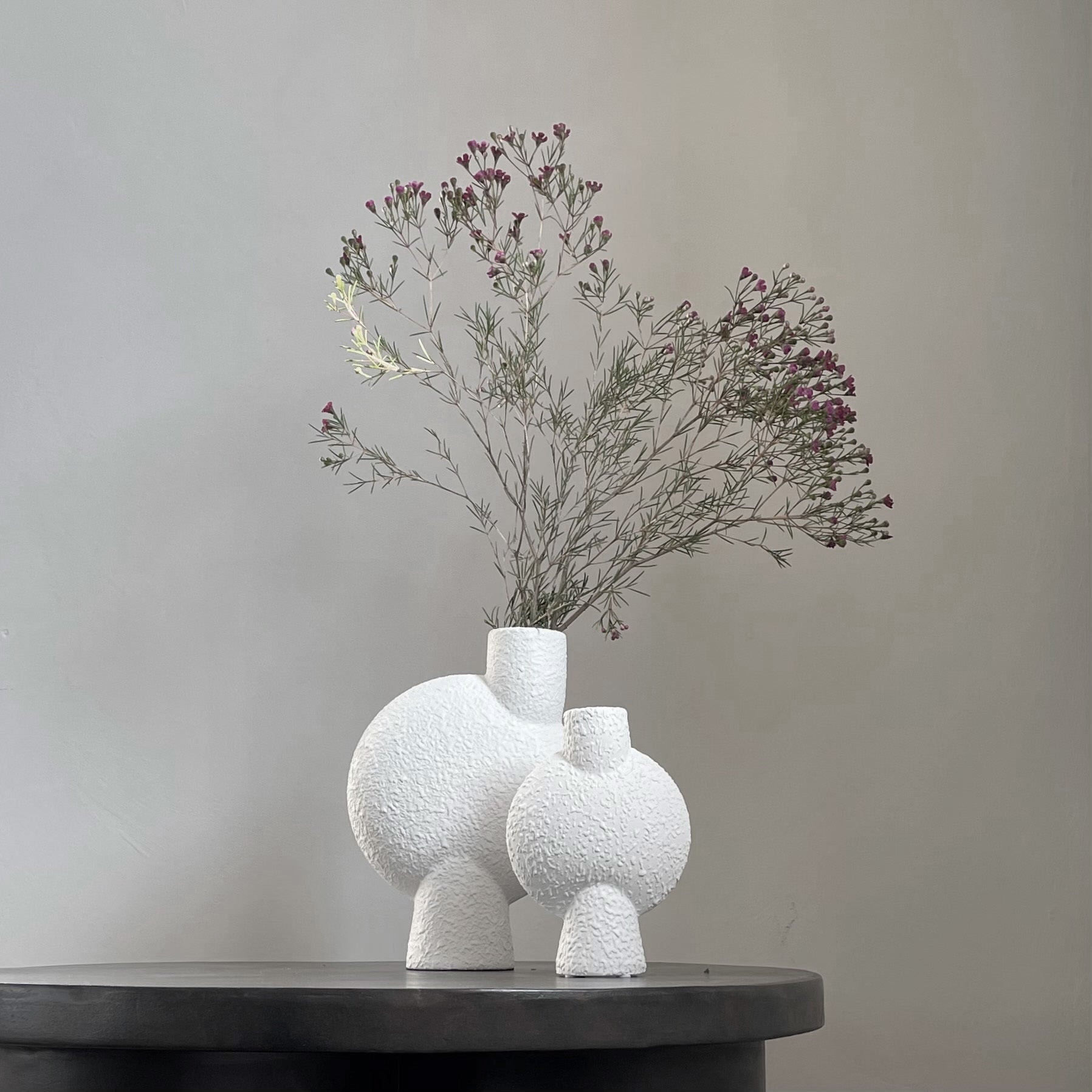 Sphere Vase Bubl, Mini - Bubble White