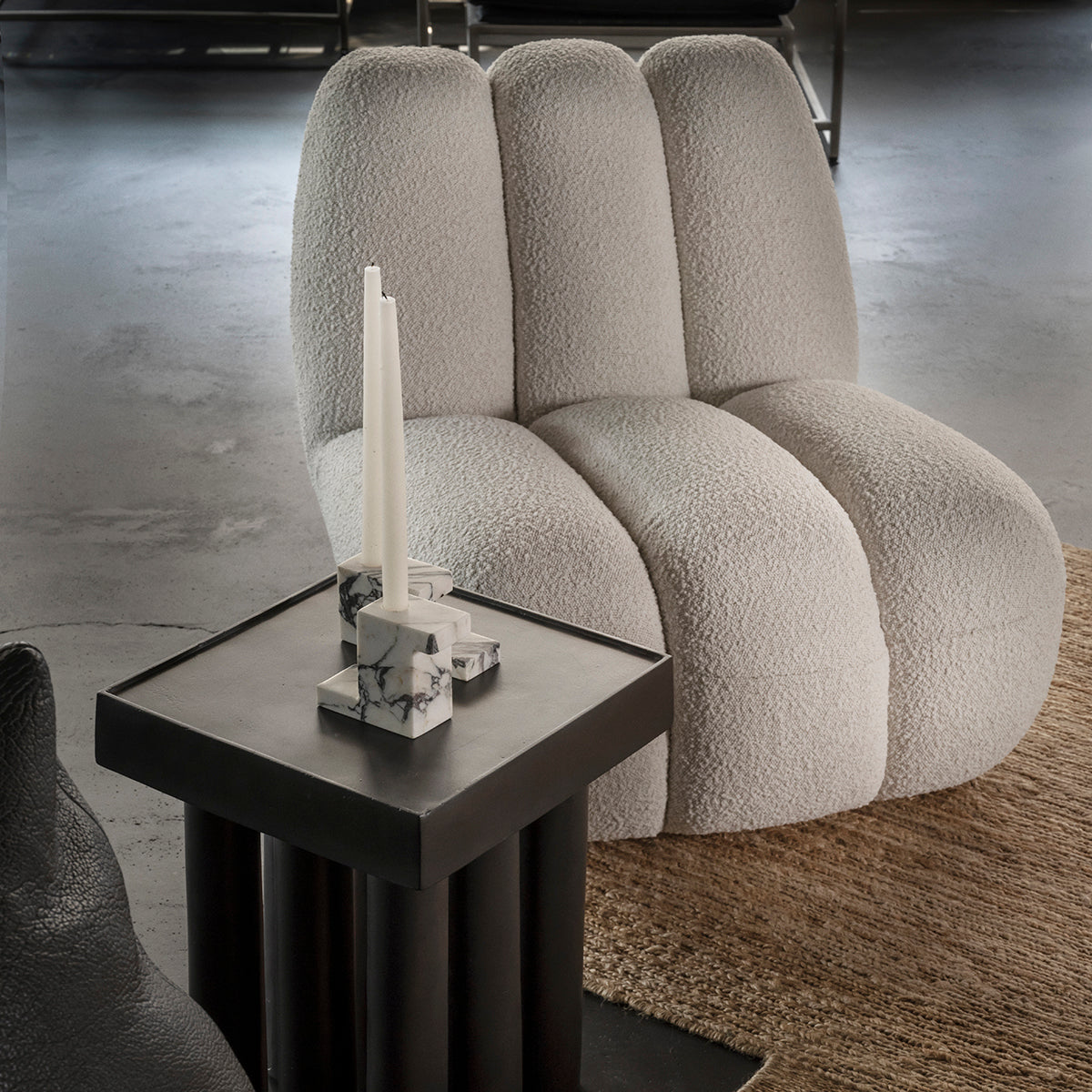 Toe Chair - Bouclé
