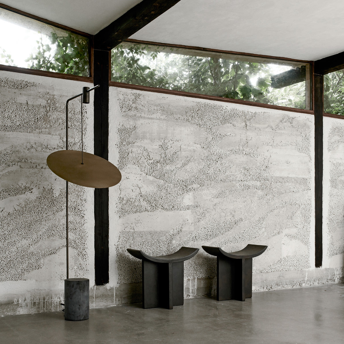 The Moon Floor Lamp - Bronze/Brass UL
