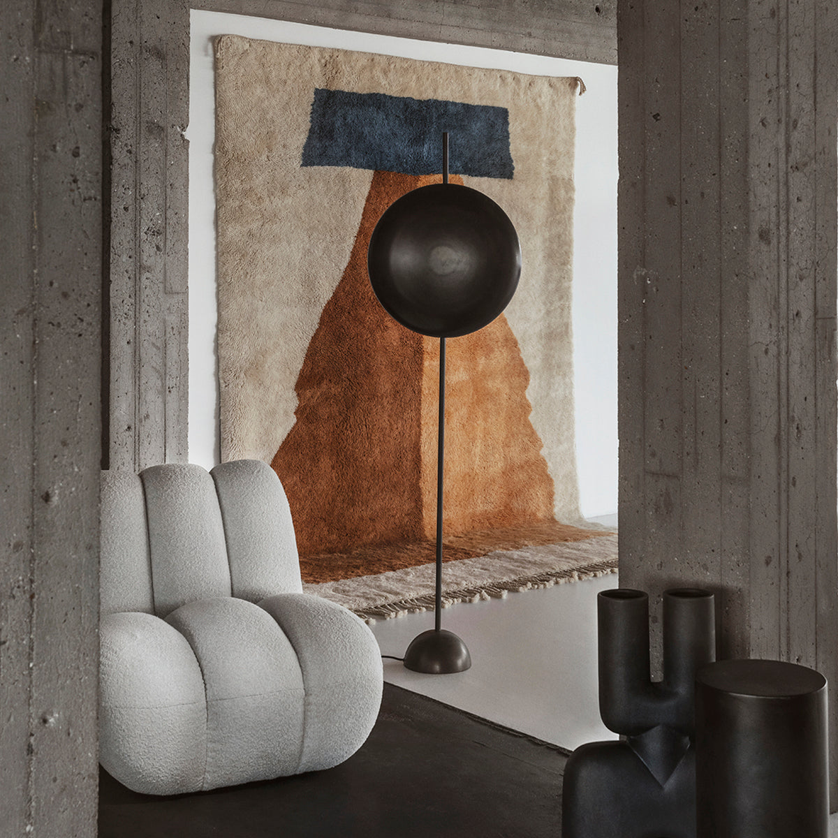 Toe Chair - Bouclé