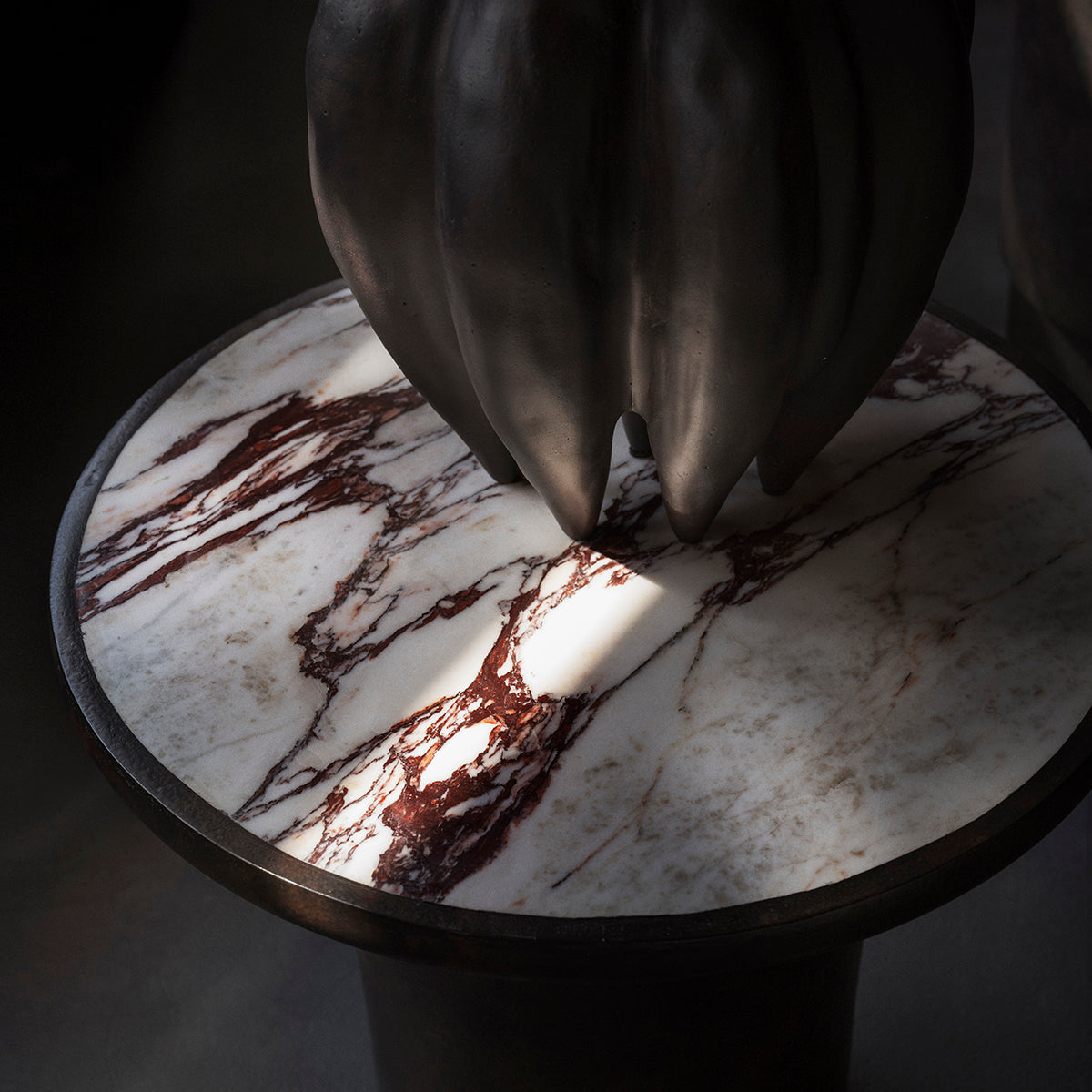 Lotus Vase, Mini - Coffee