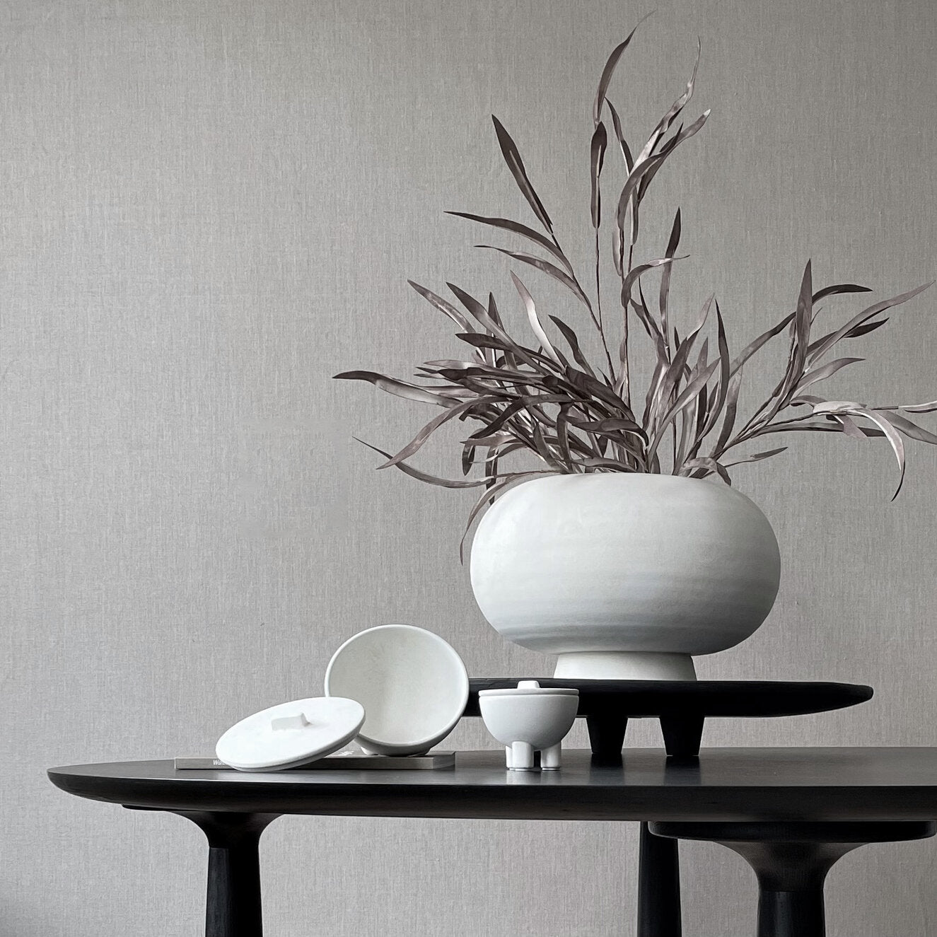 Duck Jar, Medio - Bone White