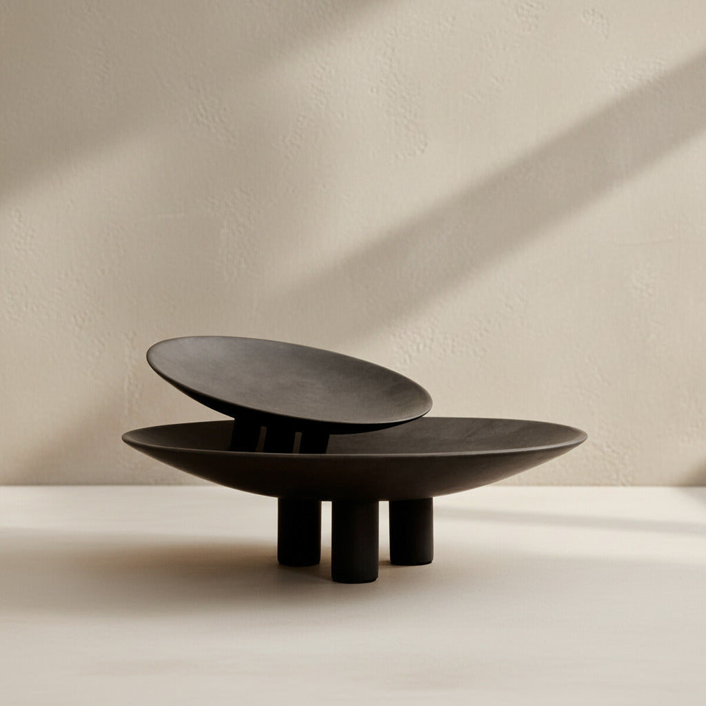 Duck Plate, Mini - Coffee