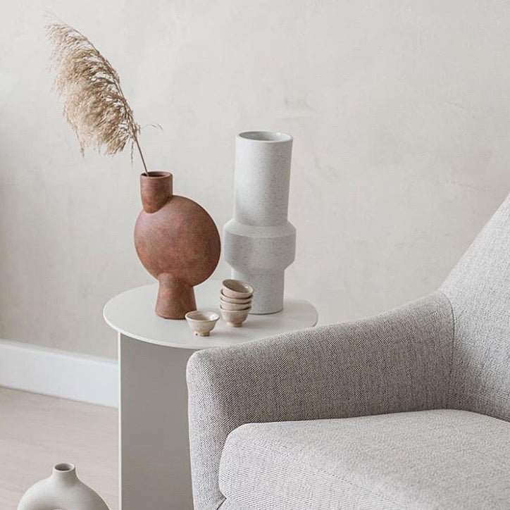 Sphere Vase Bubl, Medio -Terracotta