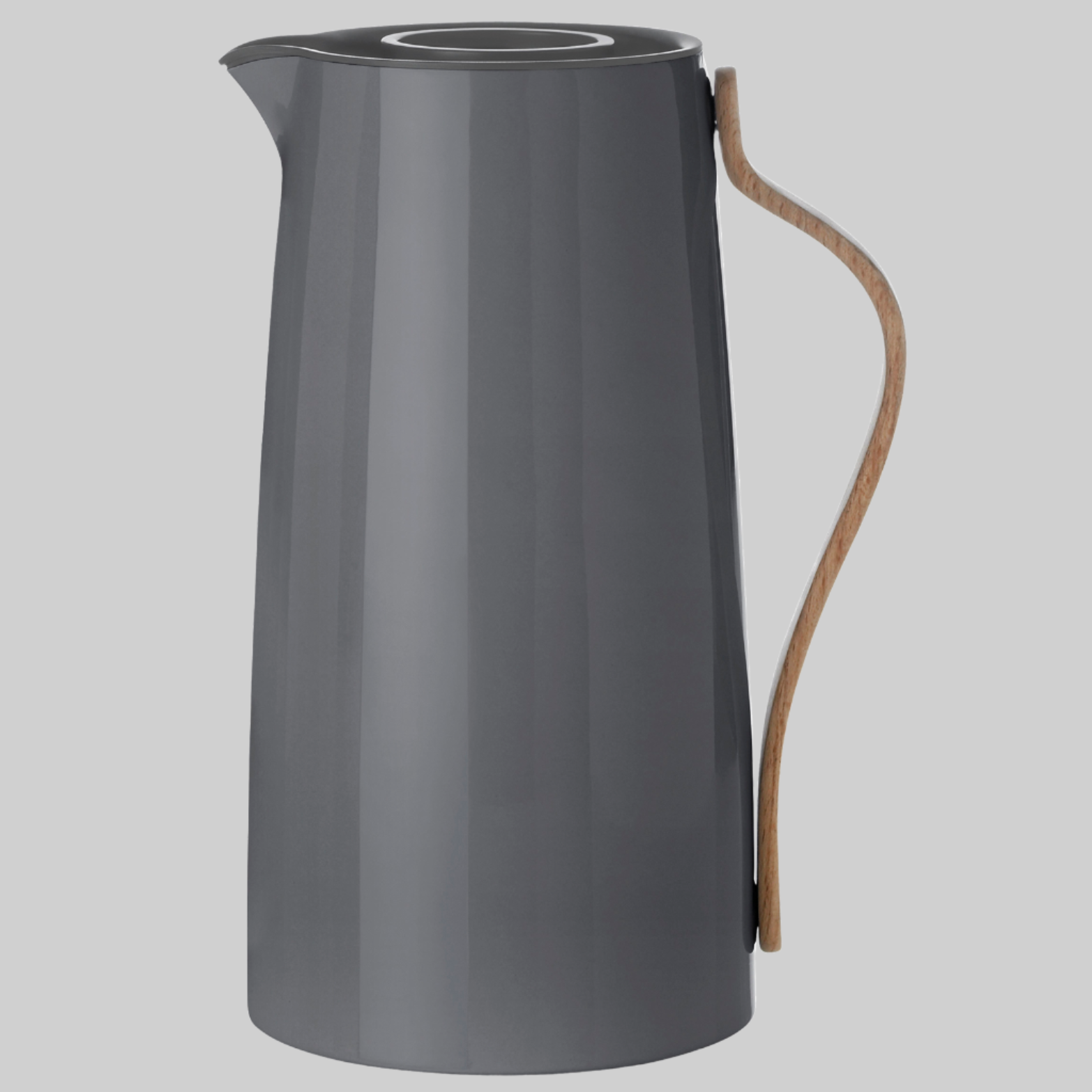 Emma vacuum jug, coffee 1.2L -  grey