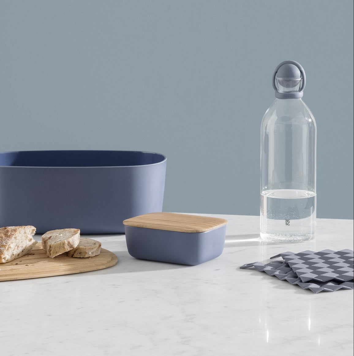 HOLD-ON pot holders dark blue