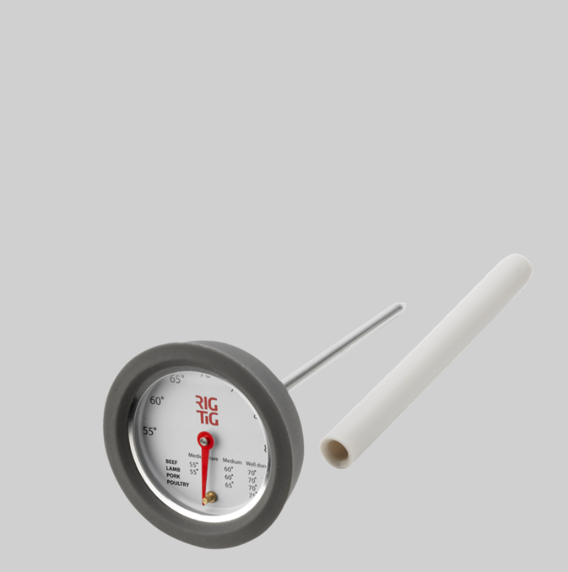 NAIL-IT meat thermometer - grey