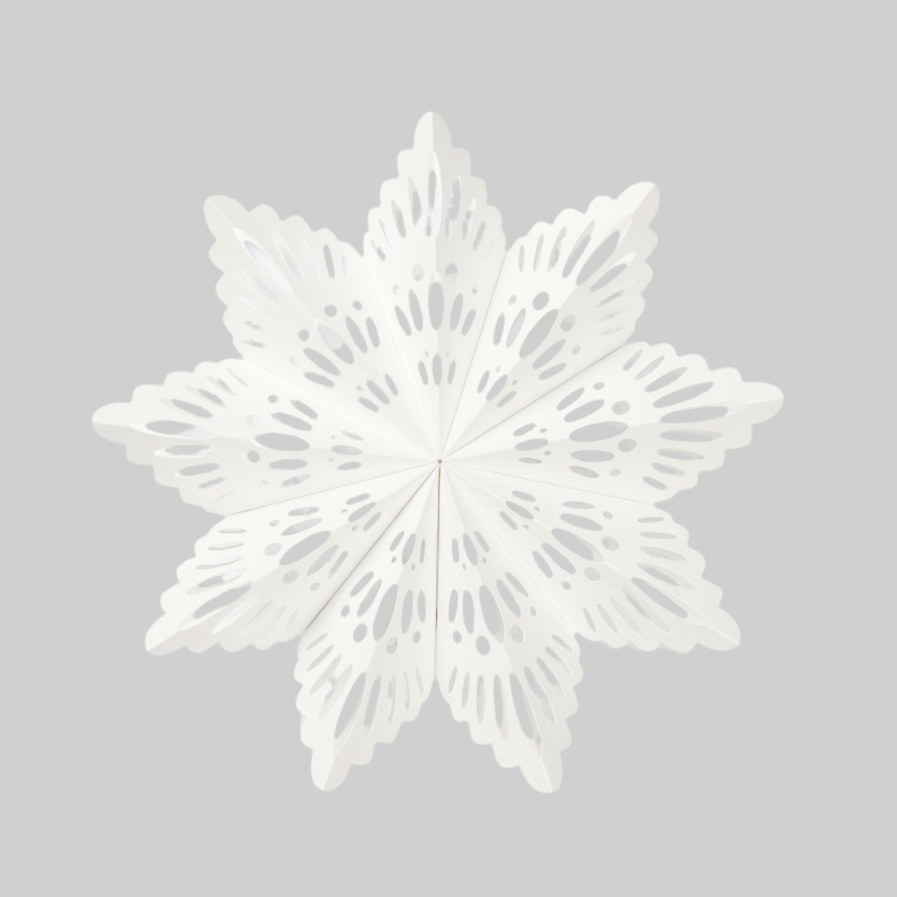 SUSTAIN Snowflake, small white (set of 2)