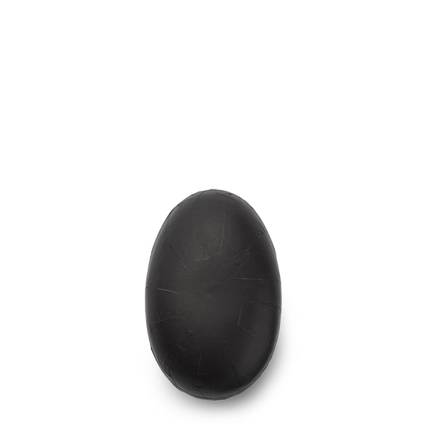 Holiday Ornament - fill me egg, large dark grey. (box of 4)