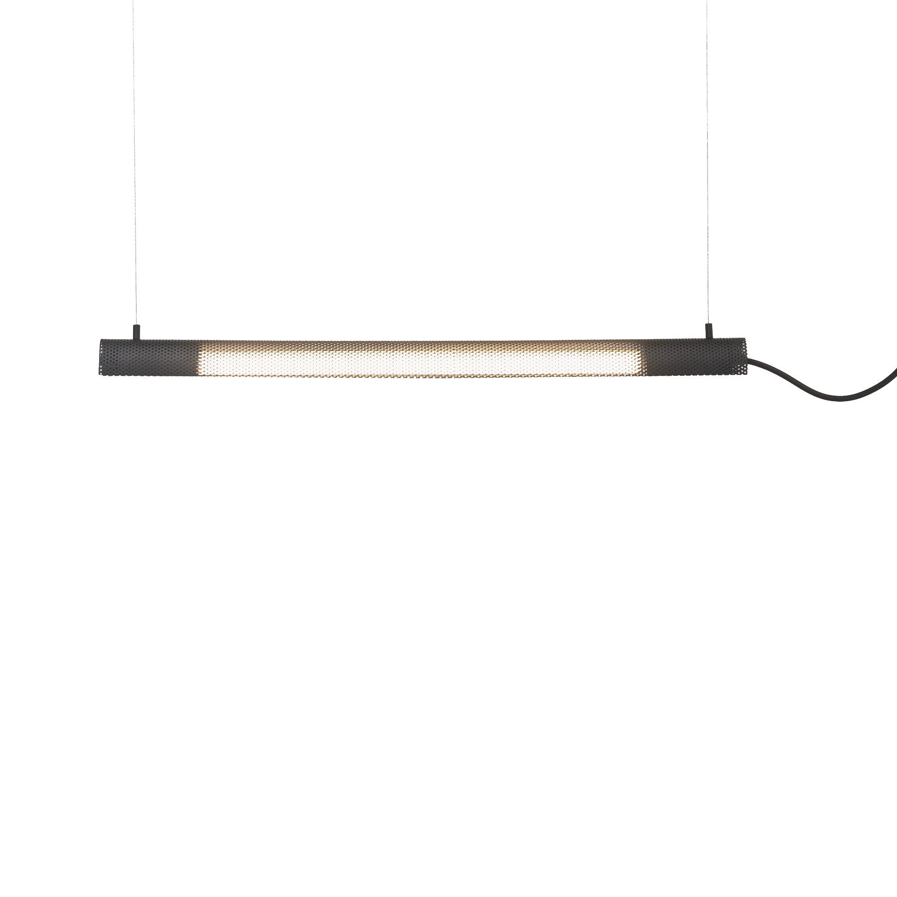 Radent pendant short black