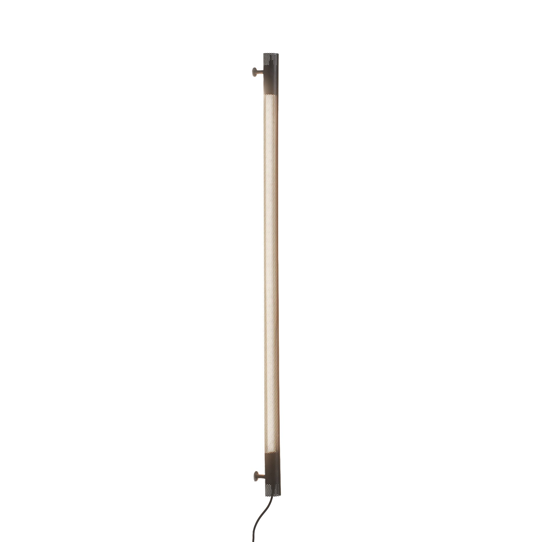 Radent wall lamp long black