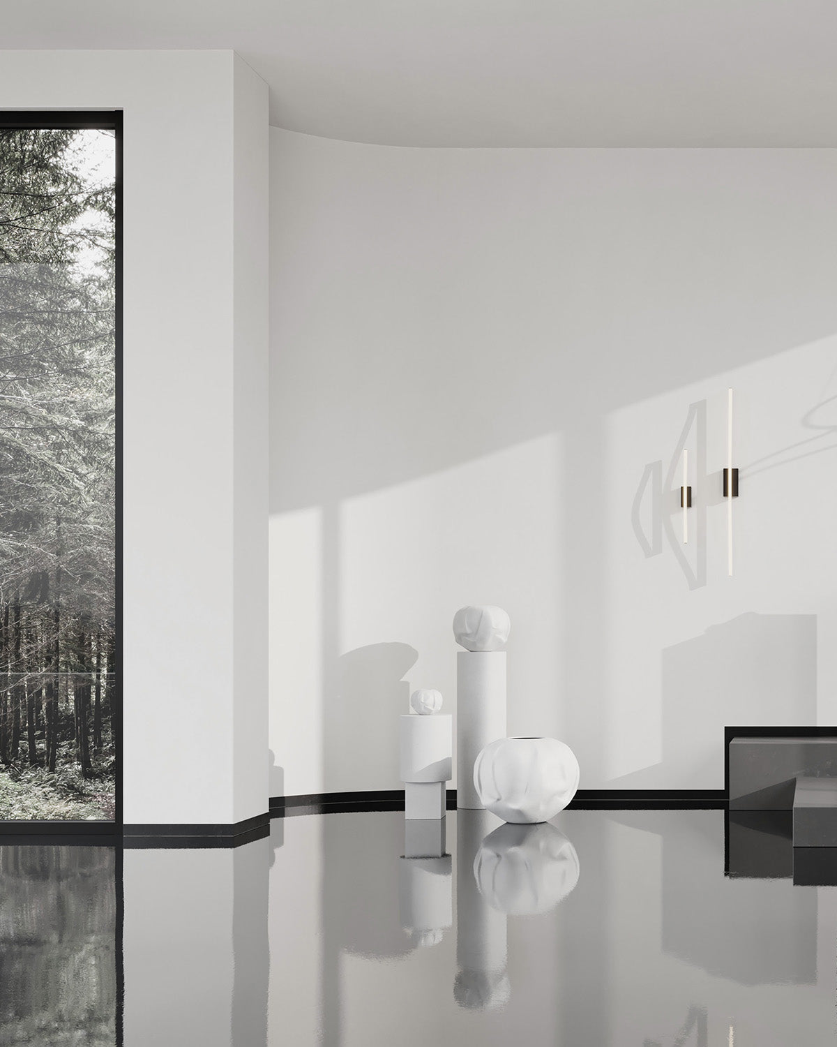 Orimono Vase, Big - Bone White