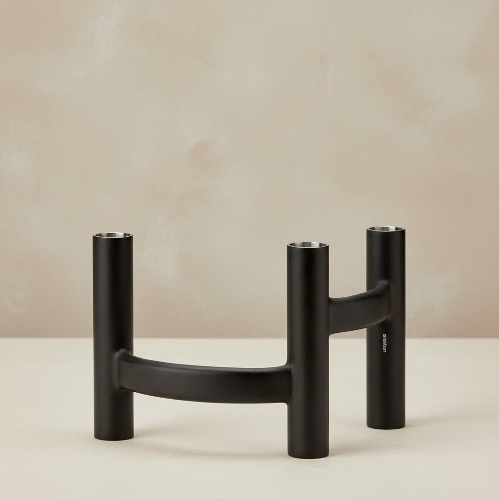 Ora Three-Branch Candleholder