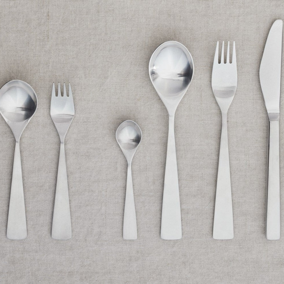 Maya 2000 dinner fork steel, 6 pc box