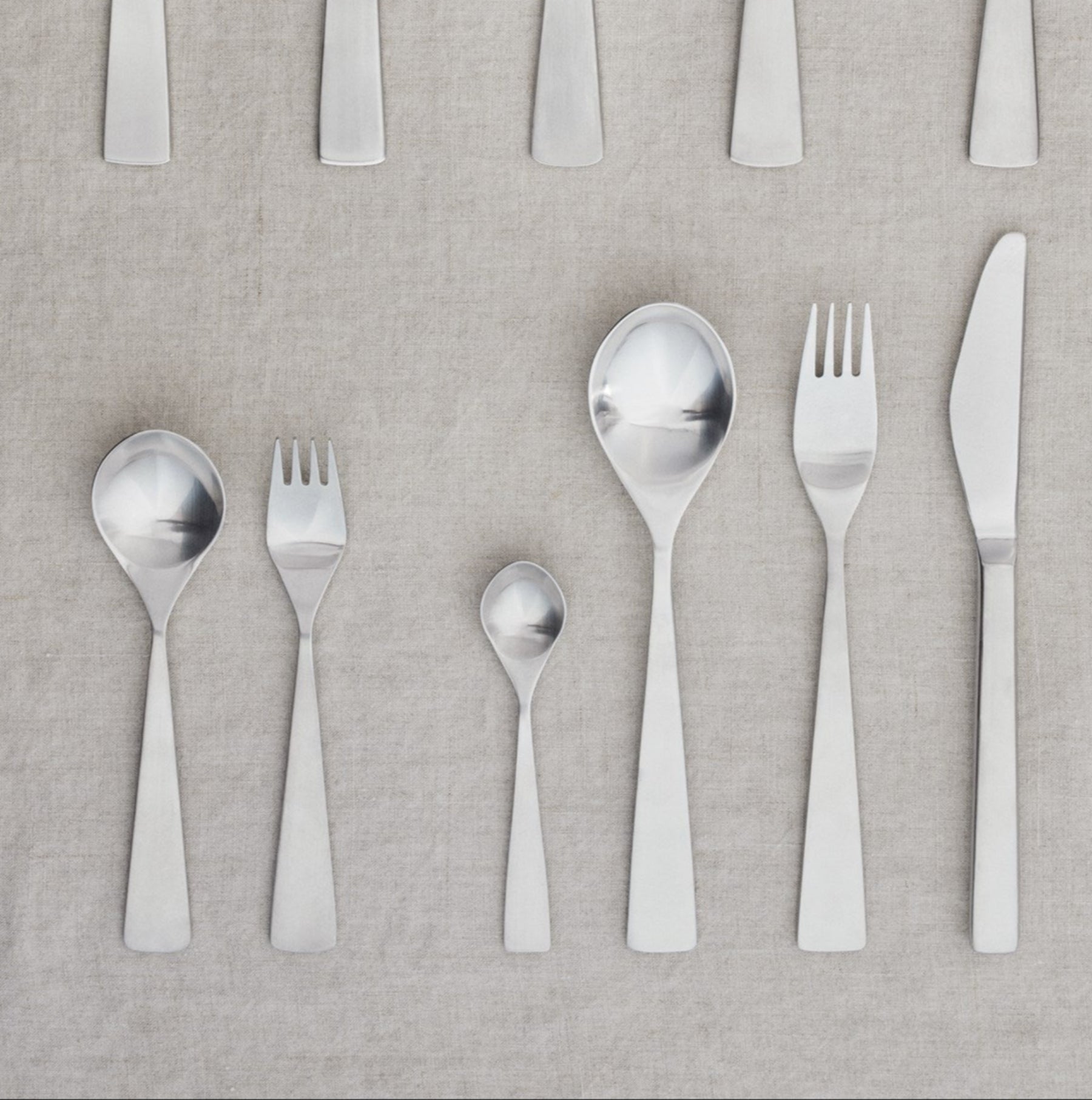 Maya dessert fork steel - 6 pc. box set