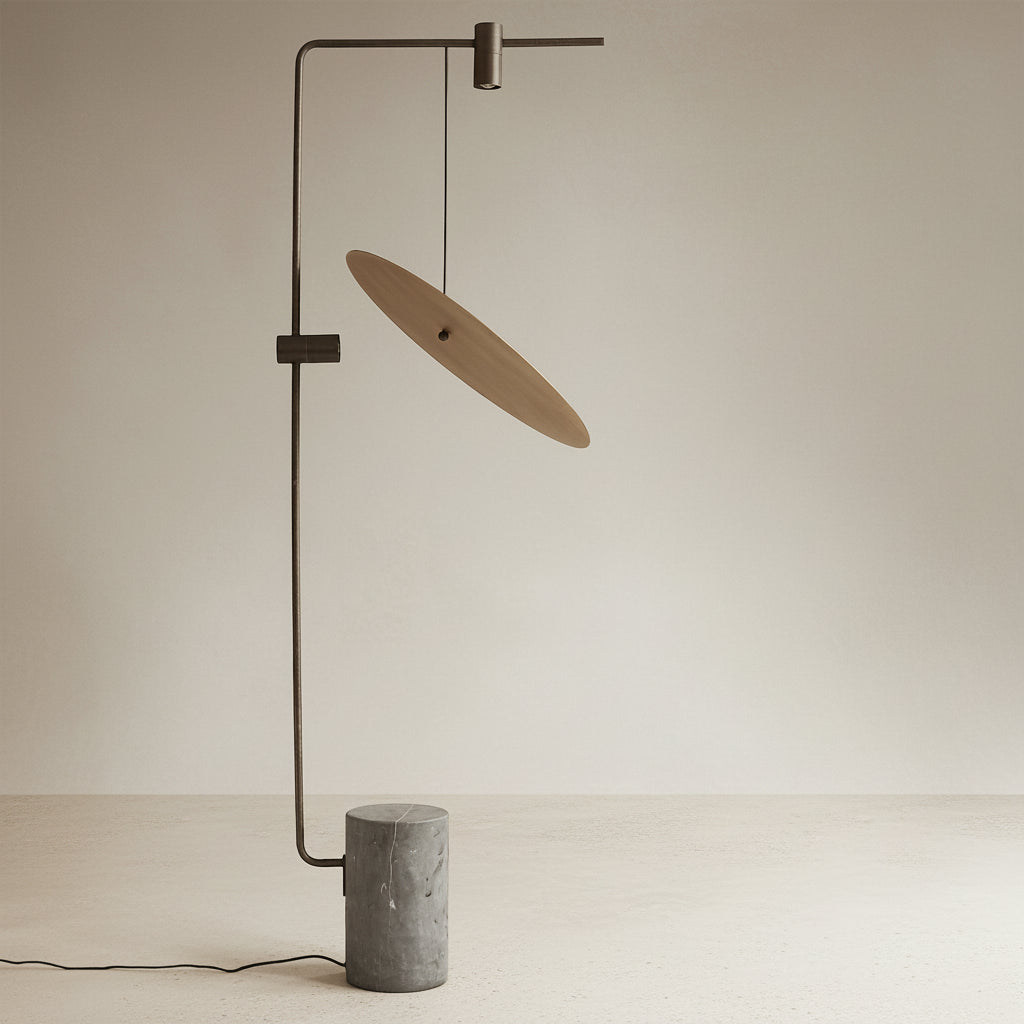 The Moon Floor Lamp - Bronze/Brass UL