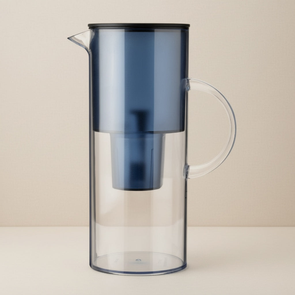 EM77 water filter jug - blue