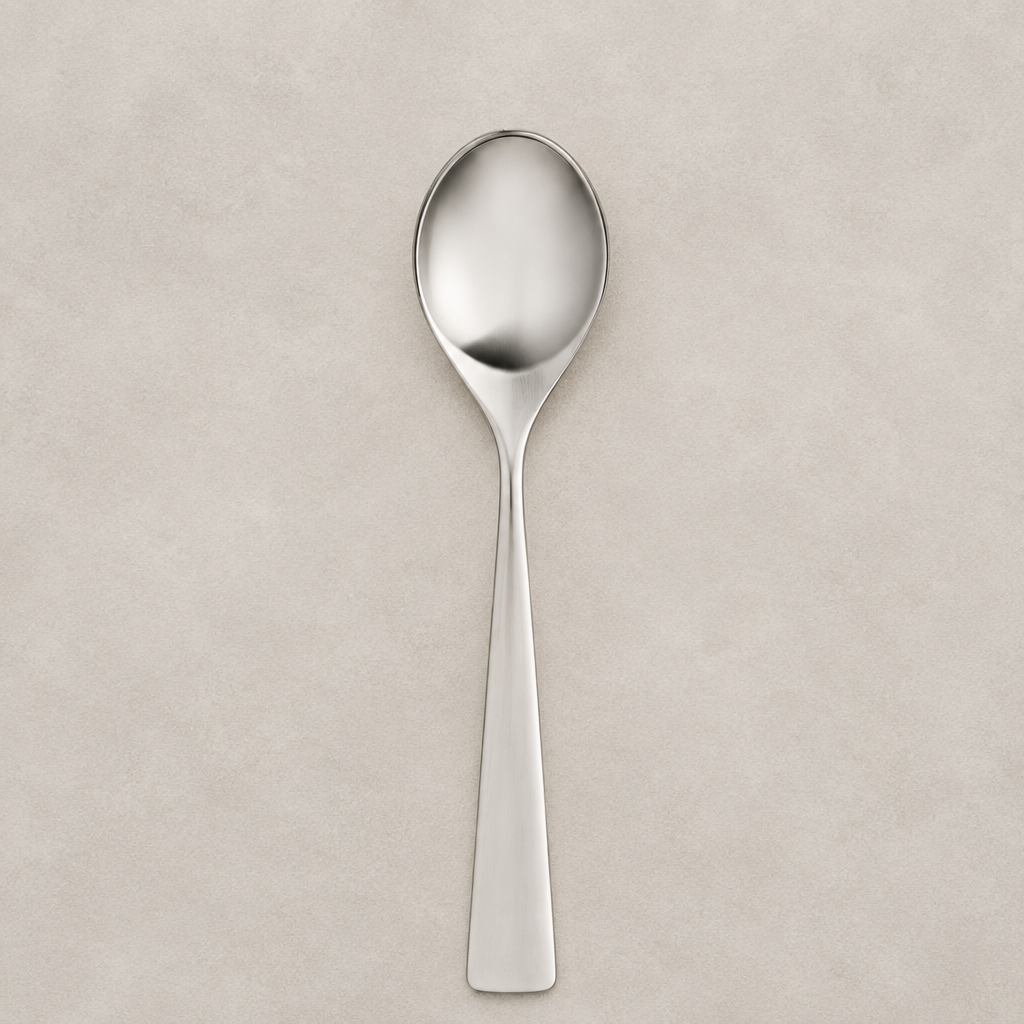 Maya 2000 dinner spoon steel - 6 pc. box