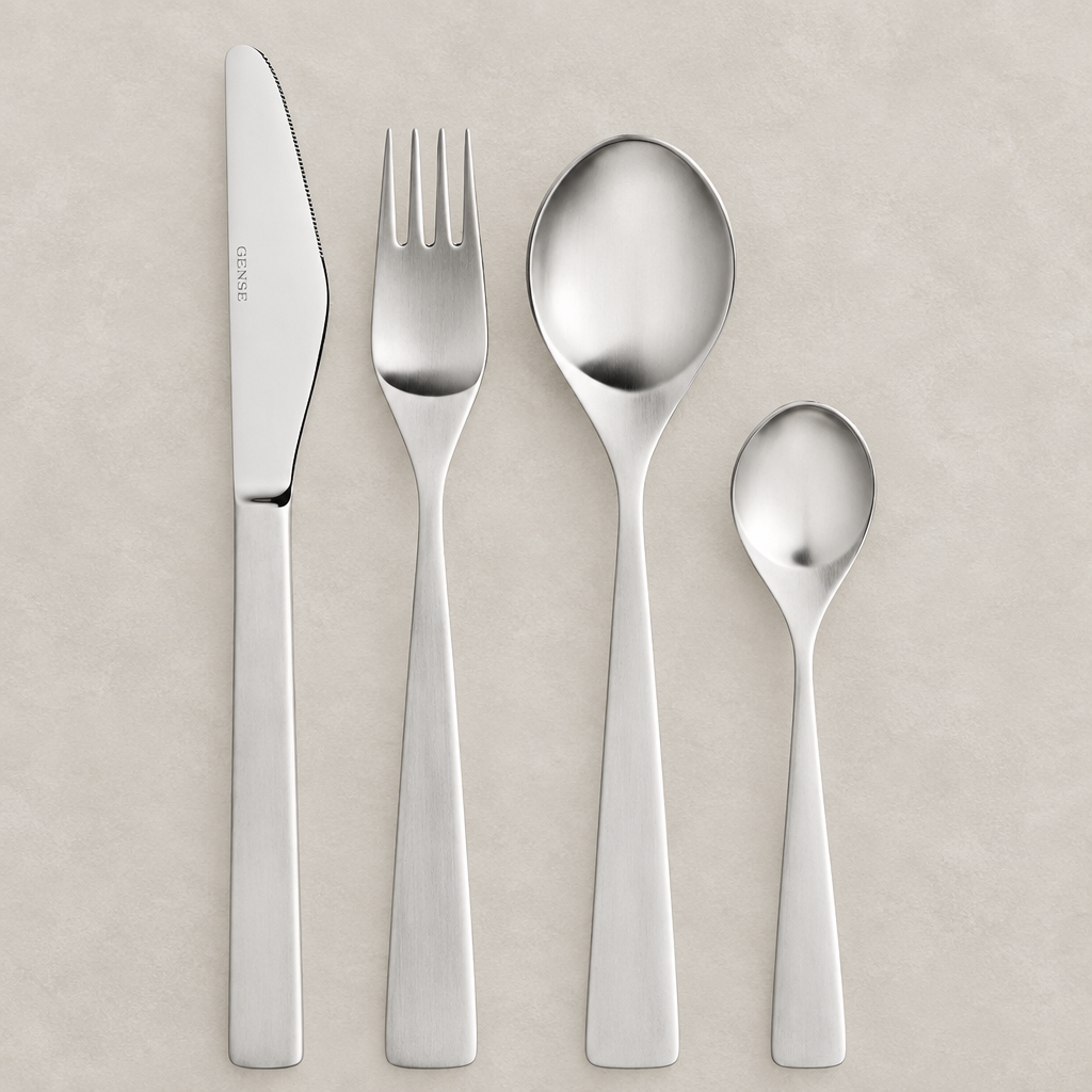 Maya 2000 dinner fork steel, 6 pc box