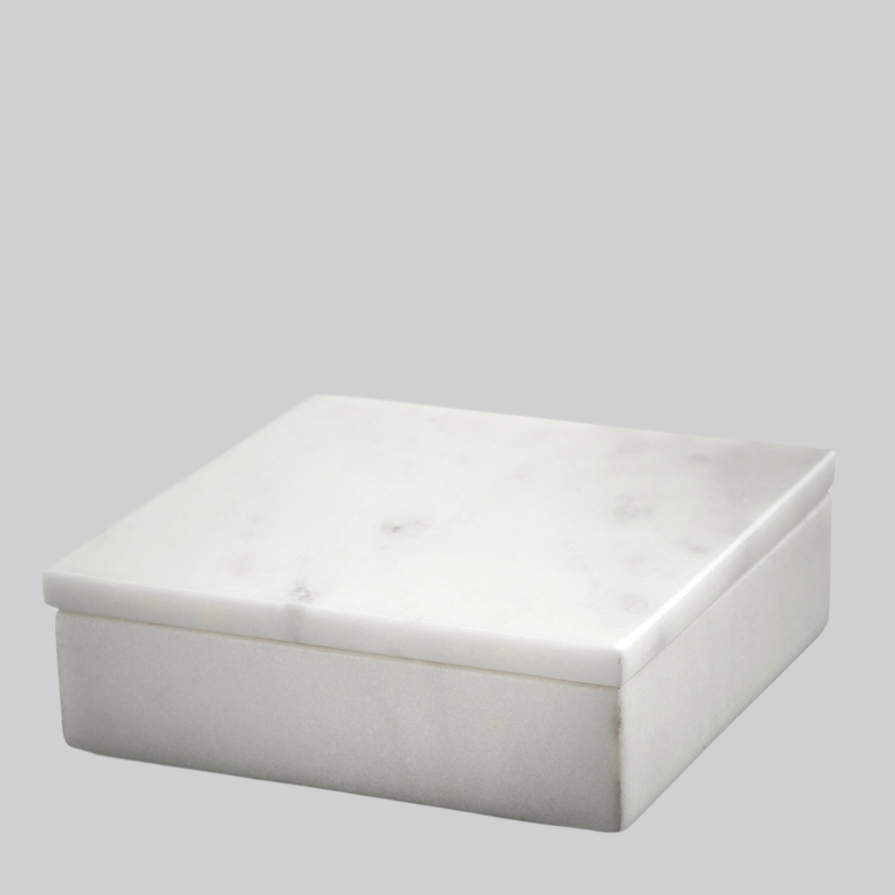 marblelous box small, white