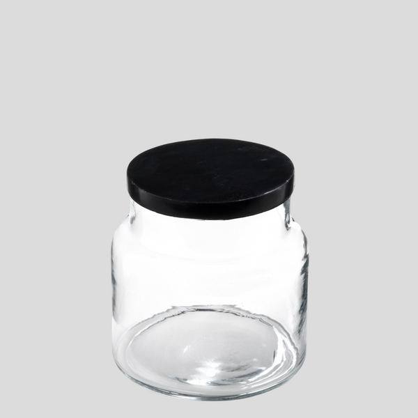 Marblelous Glass Jar - small