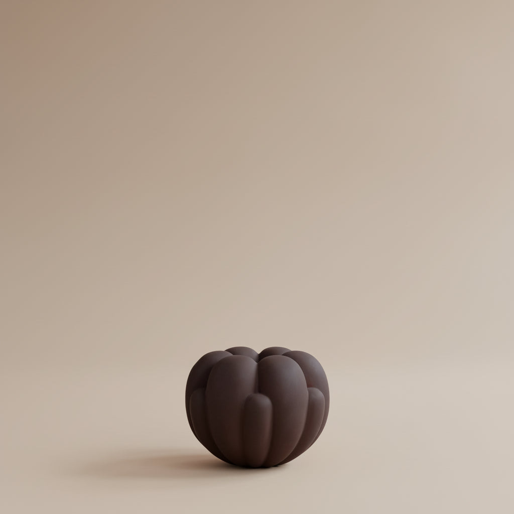 101 Copenhagen - Bloom Vase, Petit - Chocolate Brown - Vase