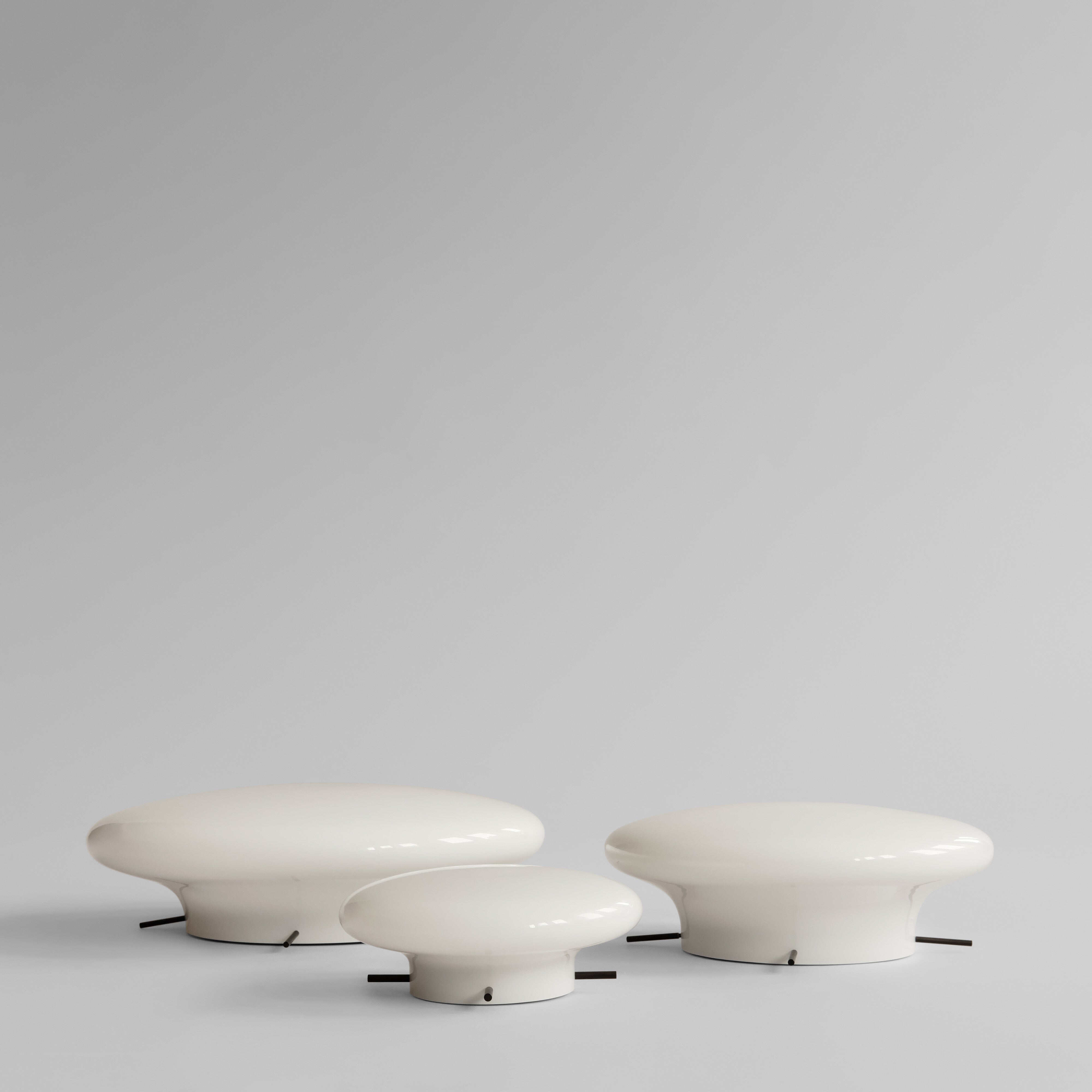 101 Copenhagen - Hikari Wall Lamp, √ò45 - Opal White - Wall Lamp