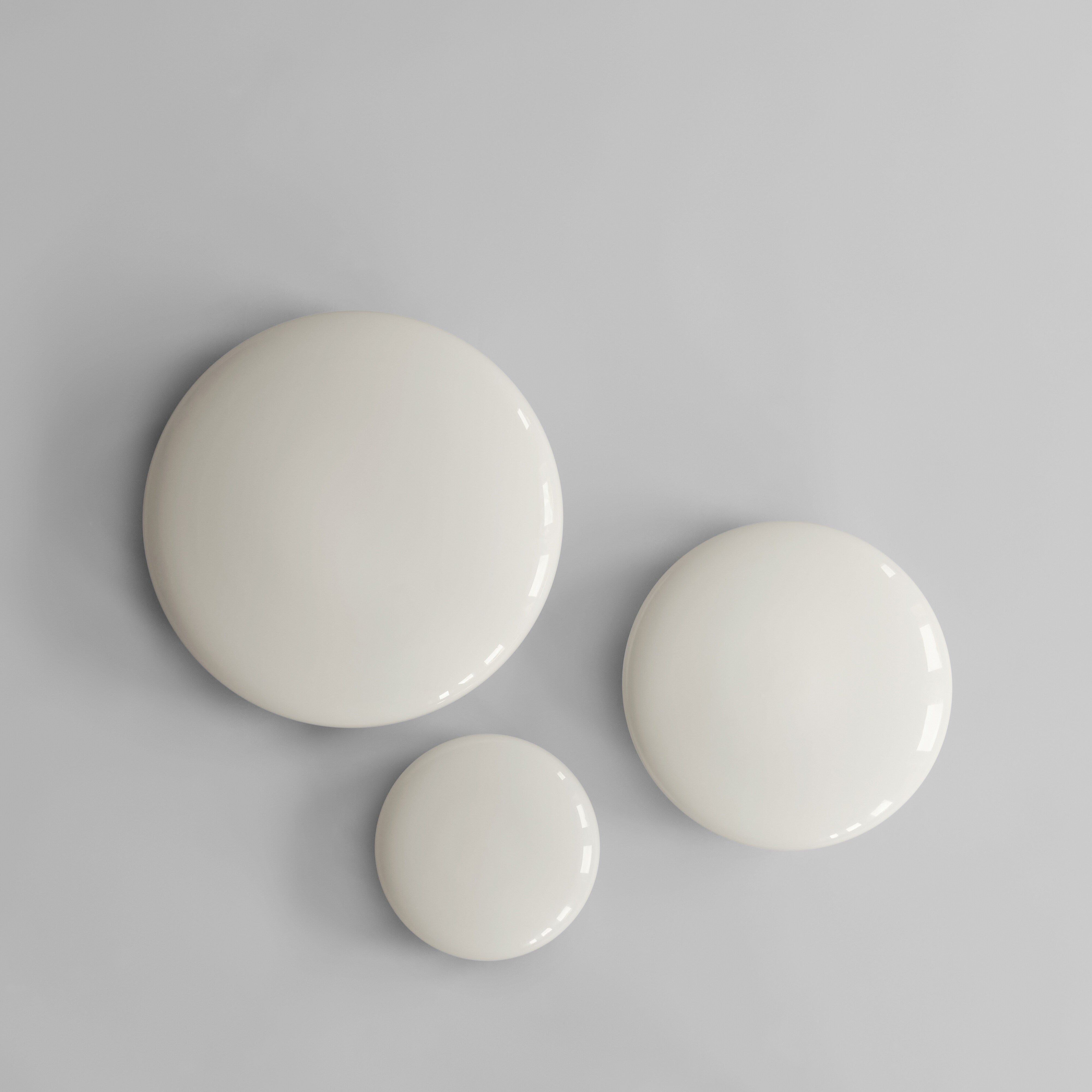 101 Copenhagen - Hikari Wall Lamp, √ò45 - Opal White - Wall Lamp