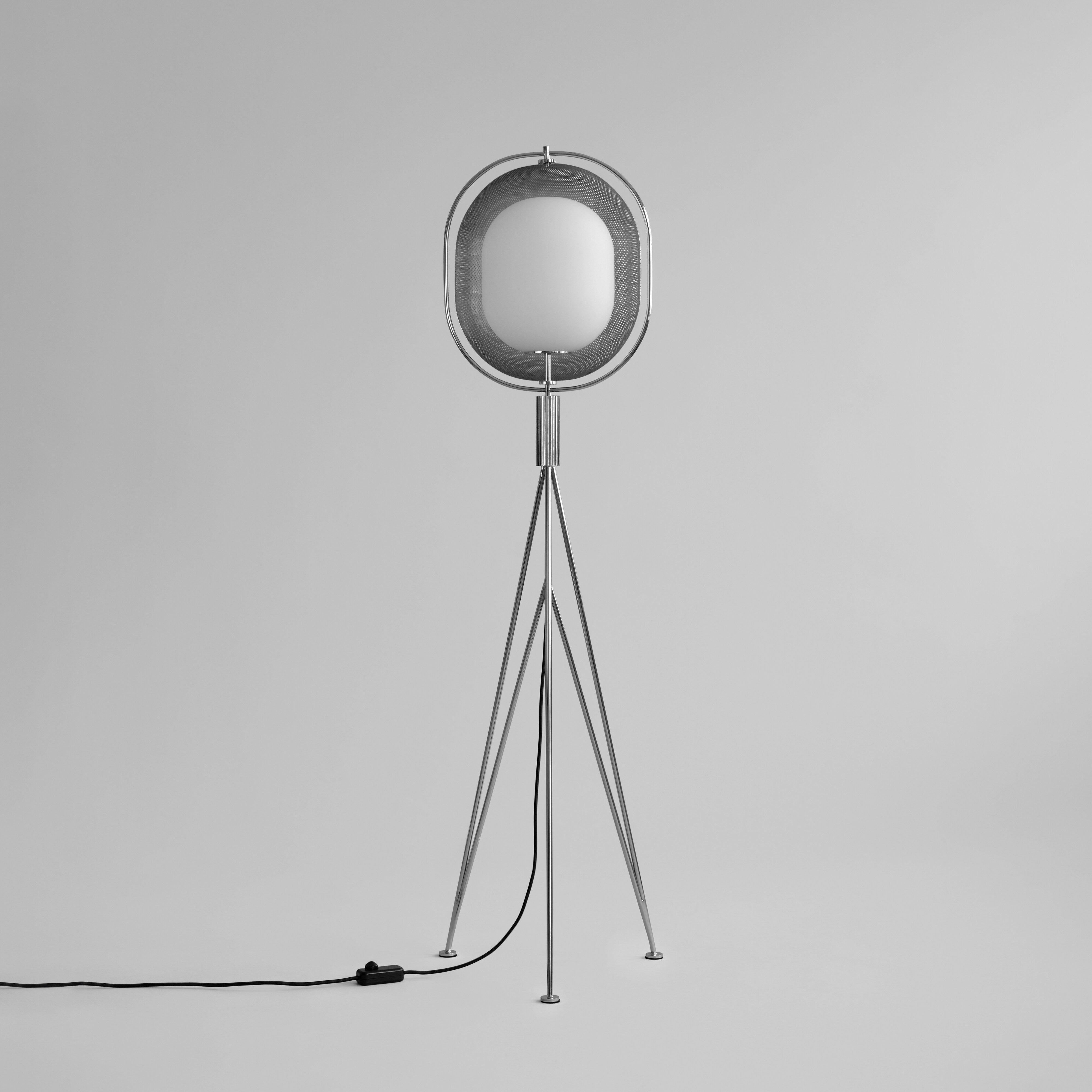 101 Copenhagen - Pearl Floor Lamp - Chrome - Floor Lamp