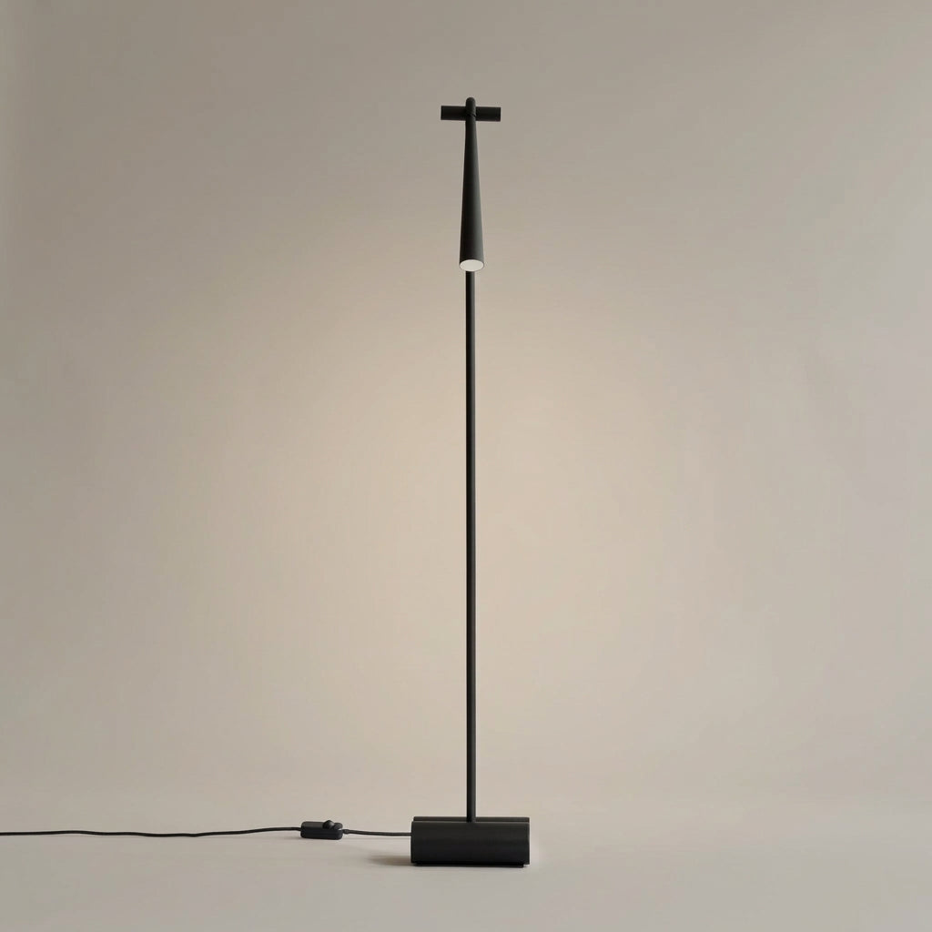 101 Copenhagen - Snake Floor Lamp - Burned Black - Floor Lamp