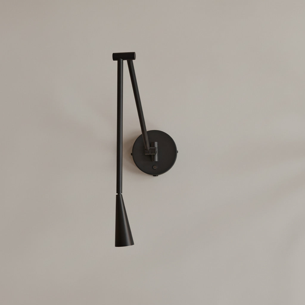 101 Copenhagen - Snake Wall Lamp - Burned Black - Wall Lamp