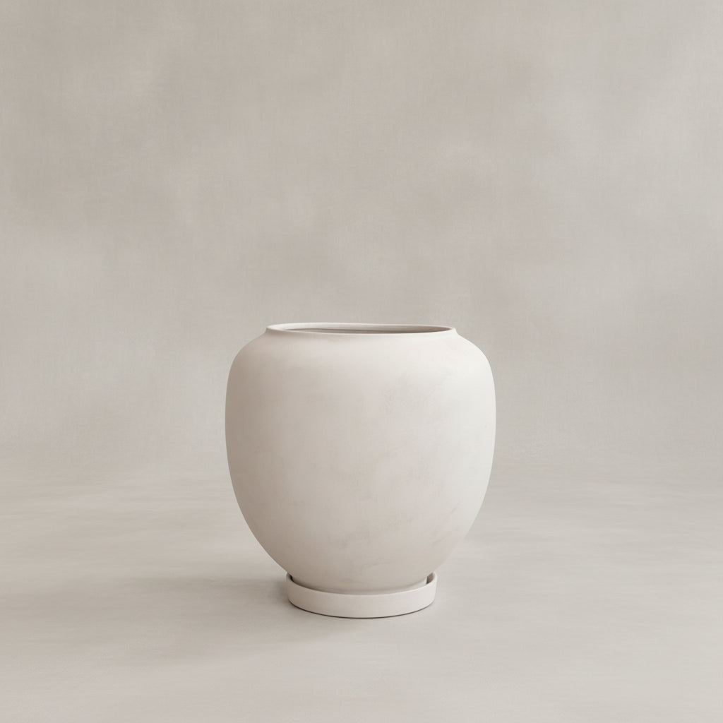 101 Copenhagen - Sunao Plant Pot, Big - Birch - Plant Pot