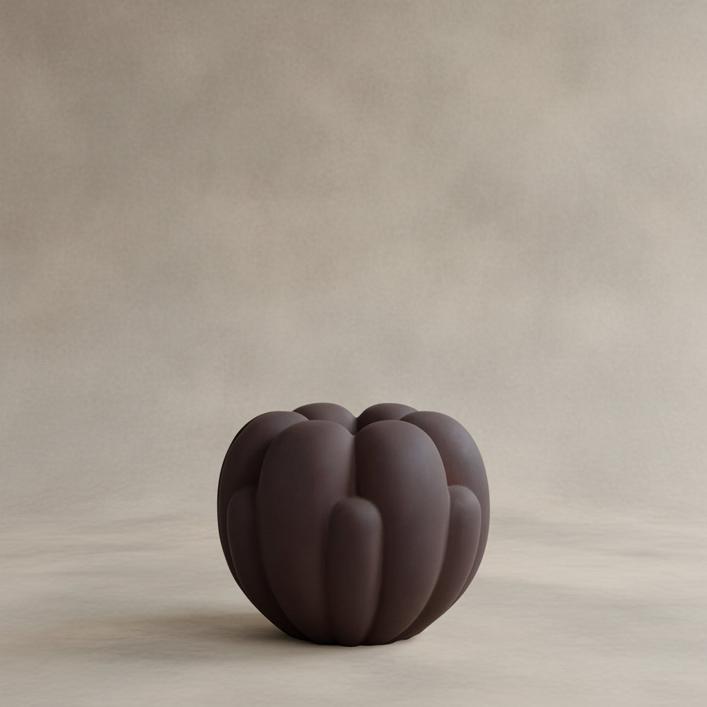 101 Copenhagen - Bloom Vase, Mini ‚Äì Chocolate Brown - Vase