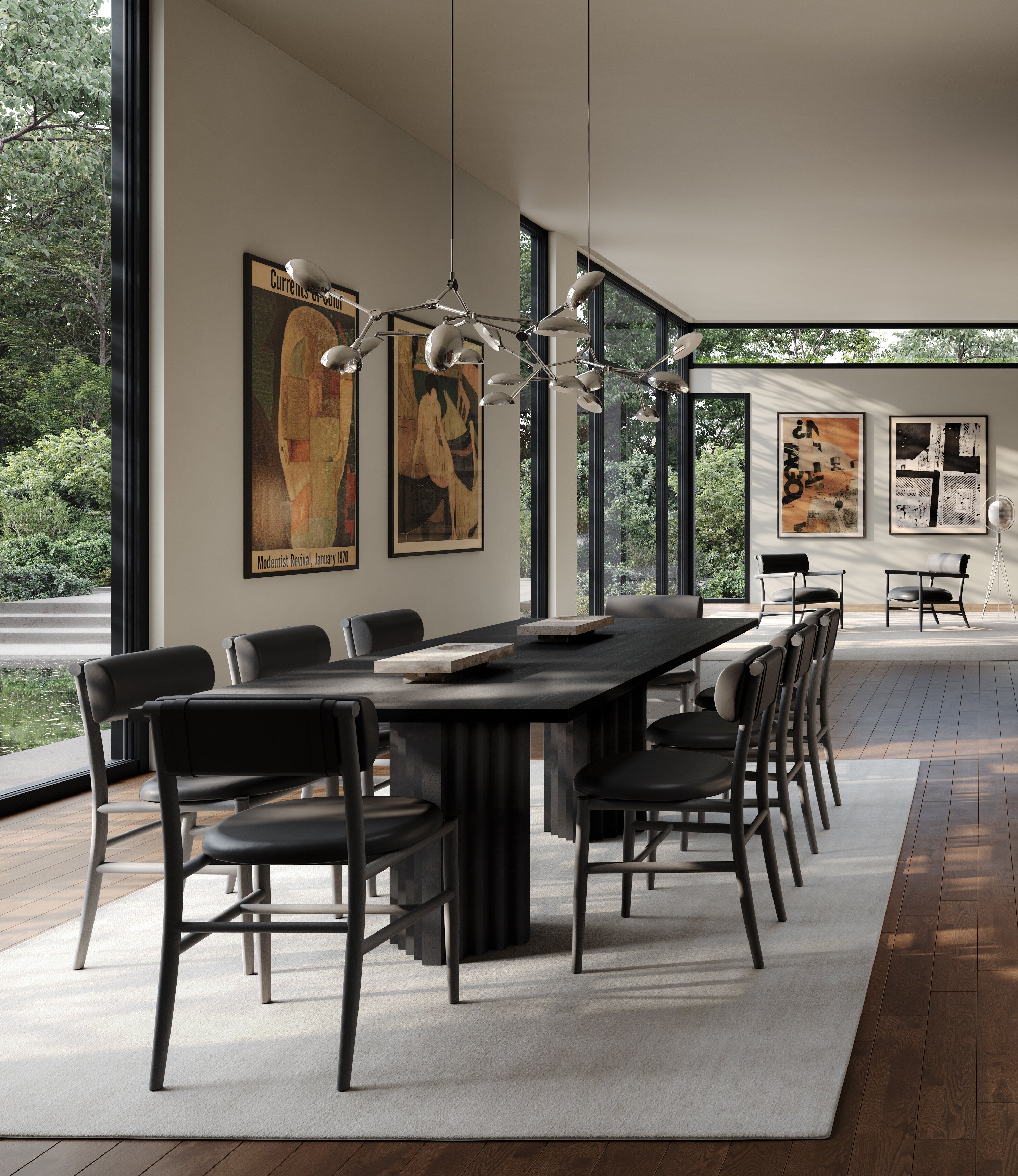 101 Copenhagen - Pearl Floor Lamp - Chrome - Floor Lamp