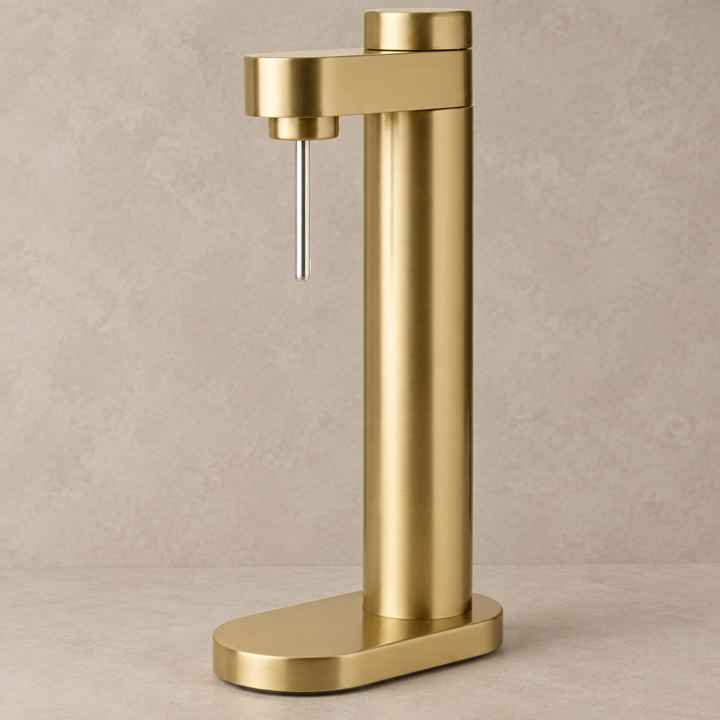 BRUS Carbonator Brushed Brass