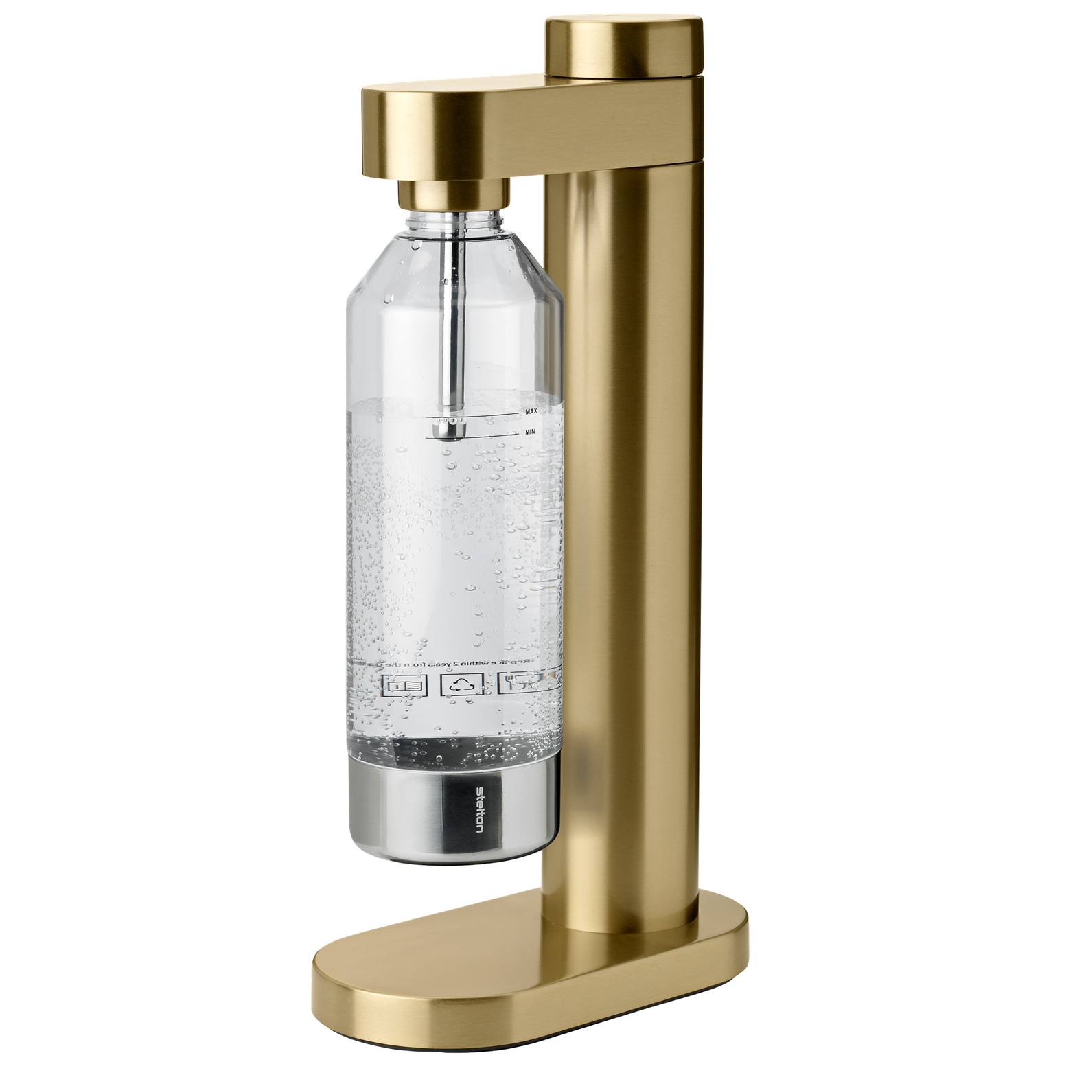 BRUS Carbonator Brushed Brass