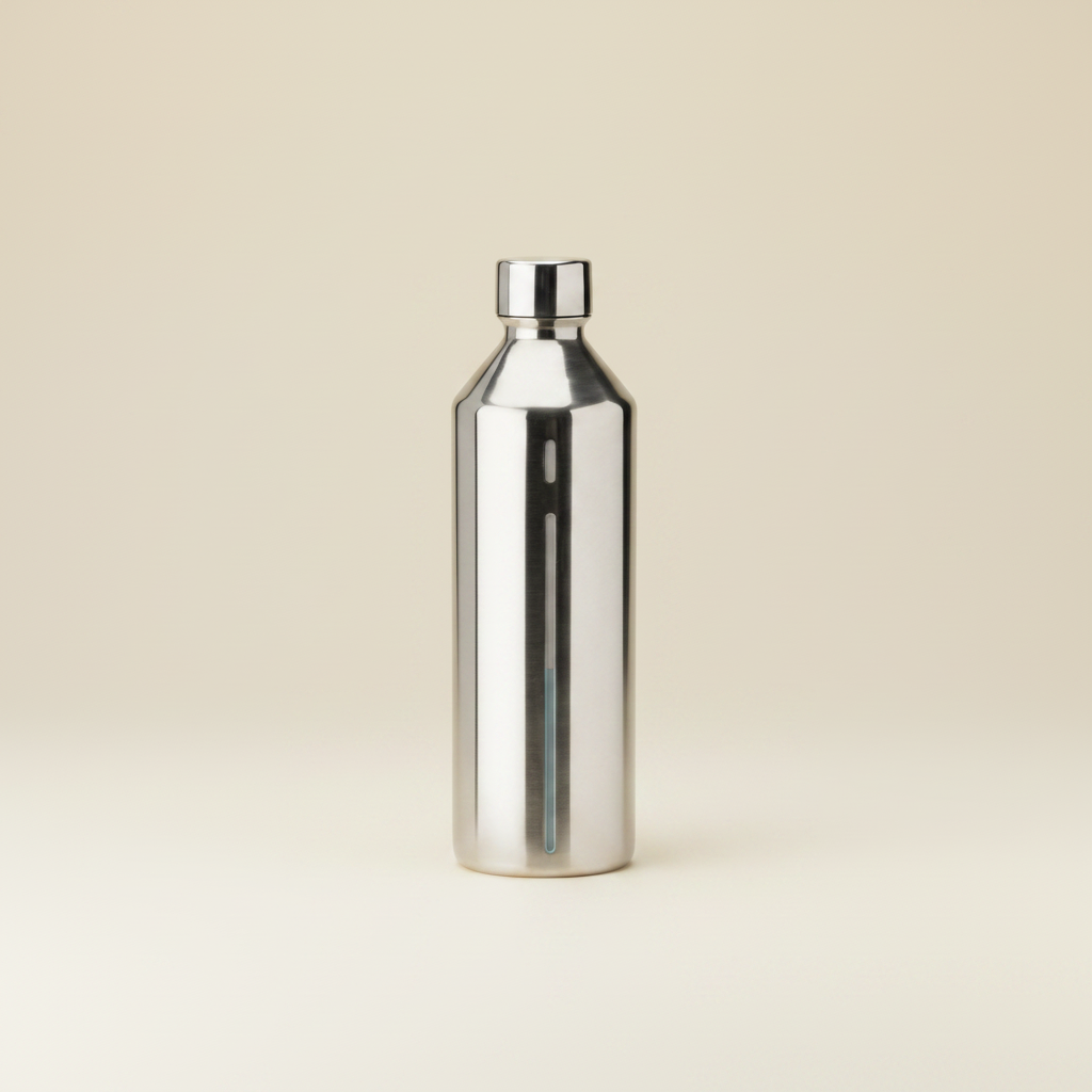 BRUS Carbonator Bottle - Steel, 1.2L