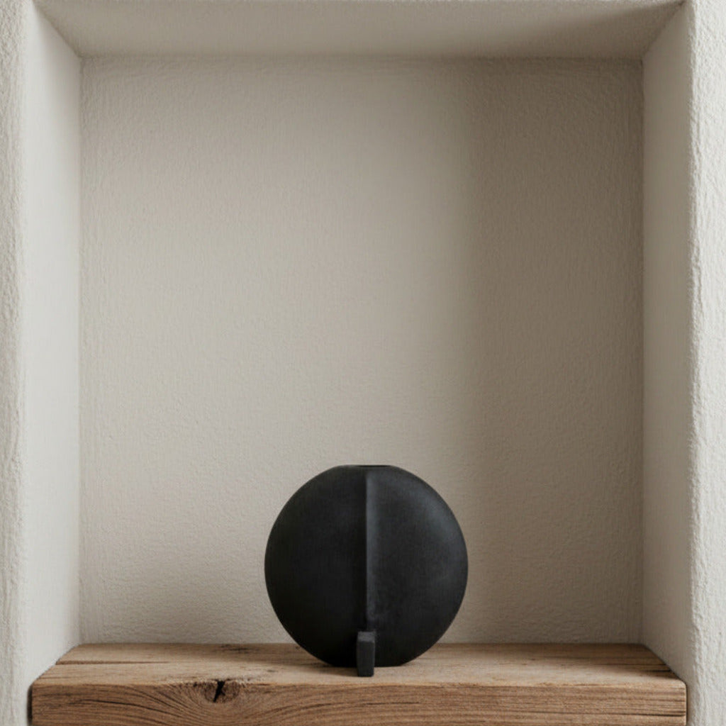 Guggenheim Vase, Petit - Black