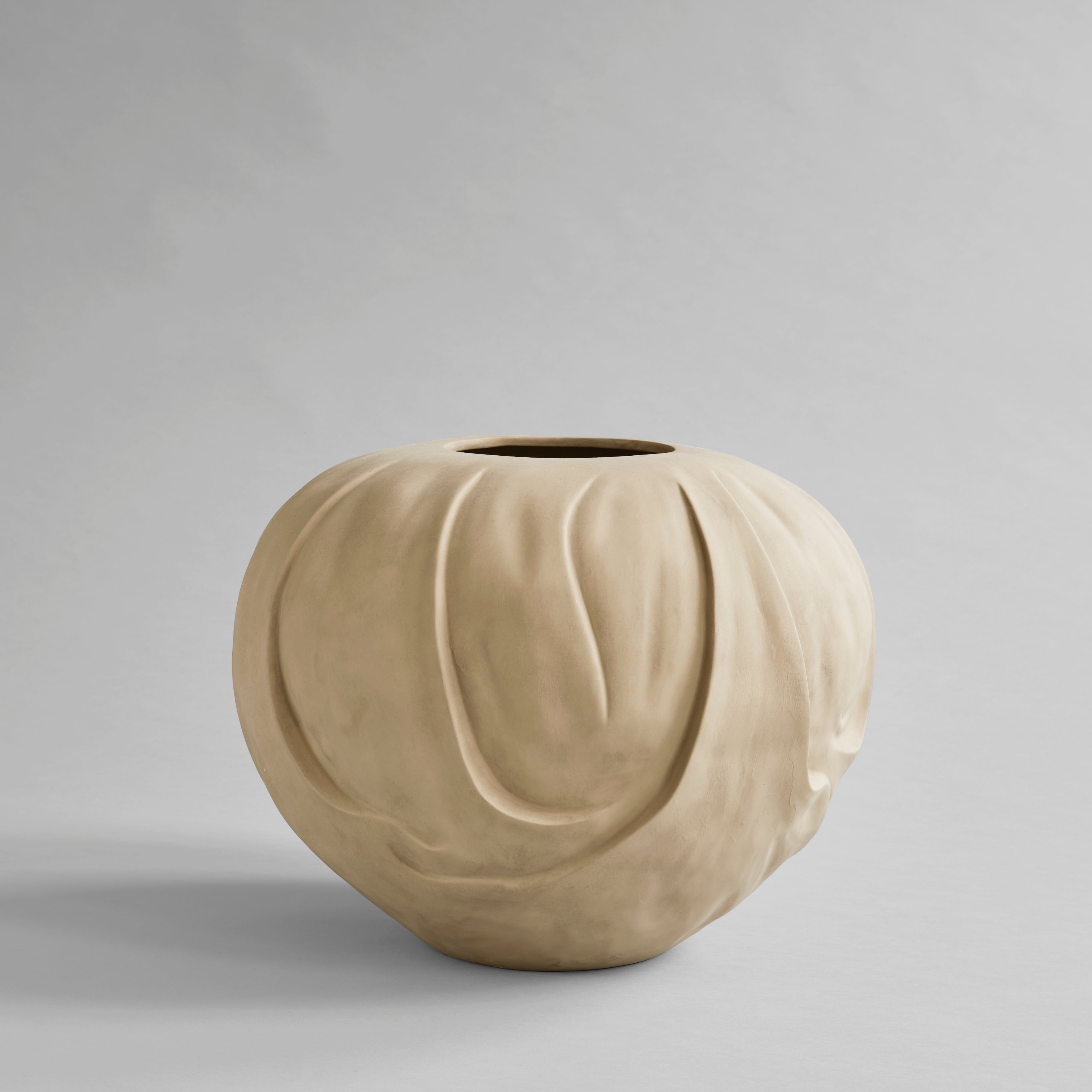 Orimono Vase, Big - Sand