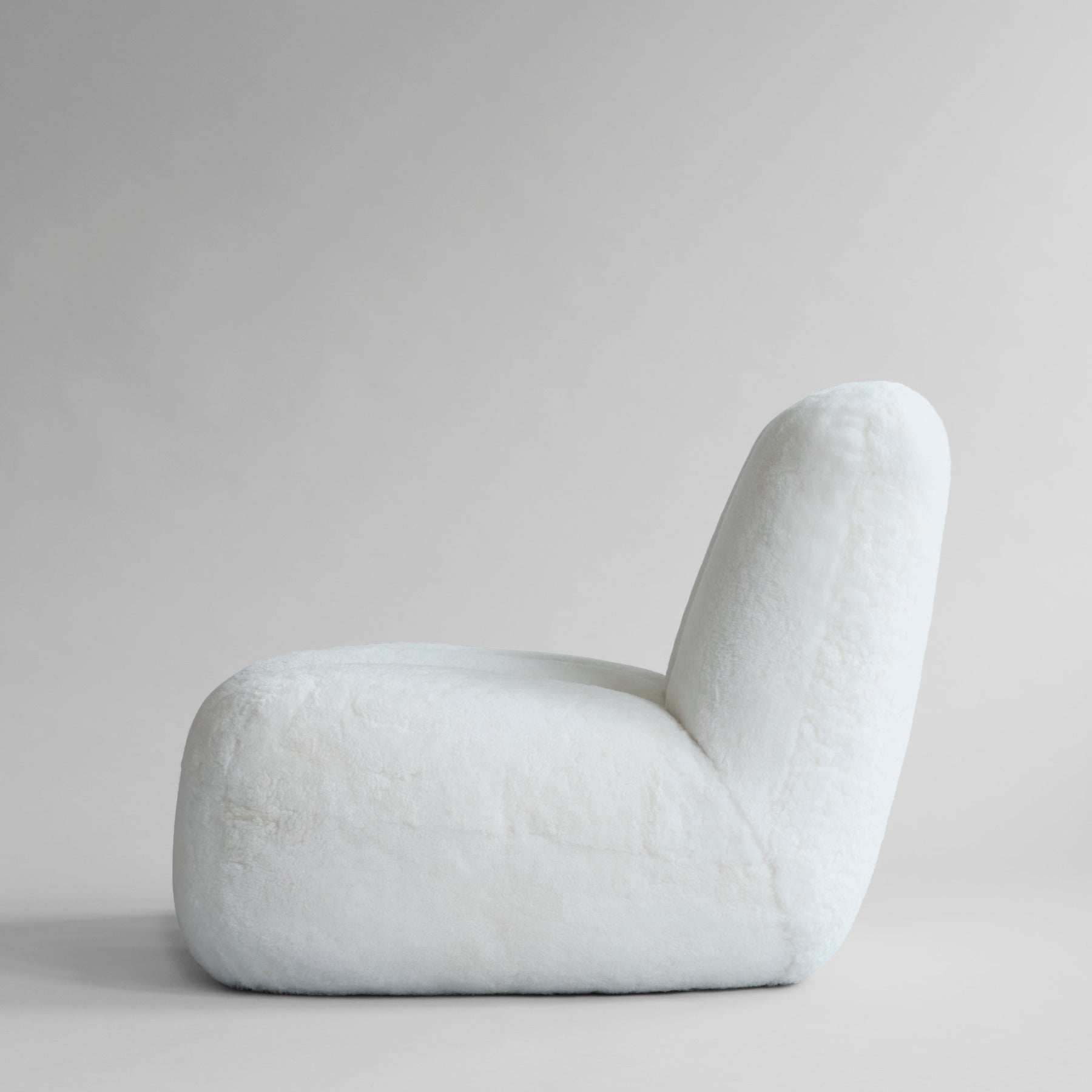 Toe Chair - Sheepskin, Off-White