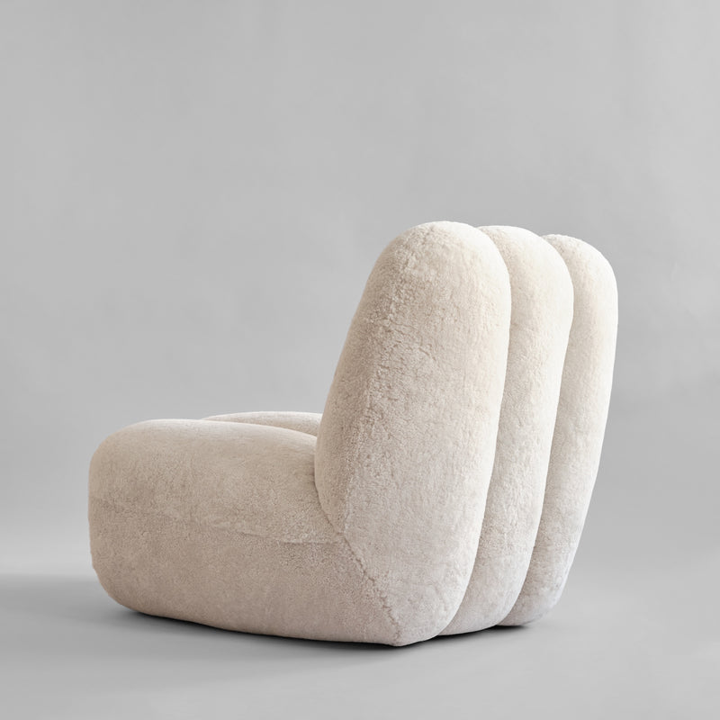 Toe Chair - Sheepskin, Sandshell*