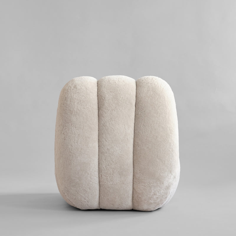 Toe Chair - Sheepskin, Sandshell*