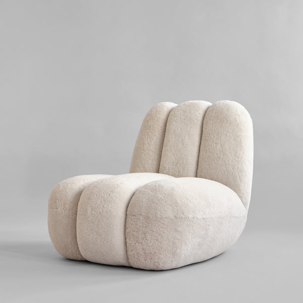 Toe Chair - Sheepskin, Sandshell*