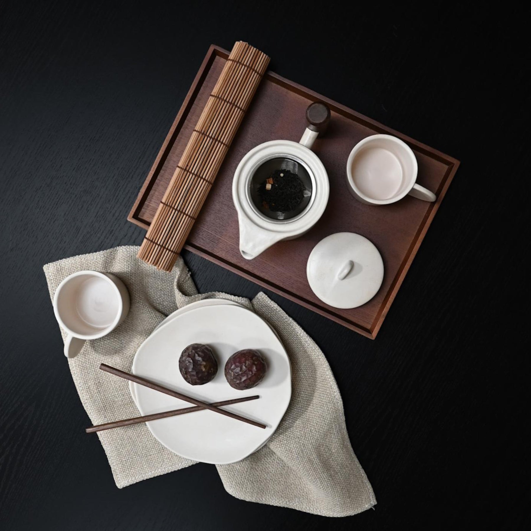 101 Copenhagen Native breakfast set for two on a Tray