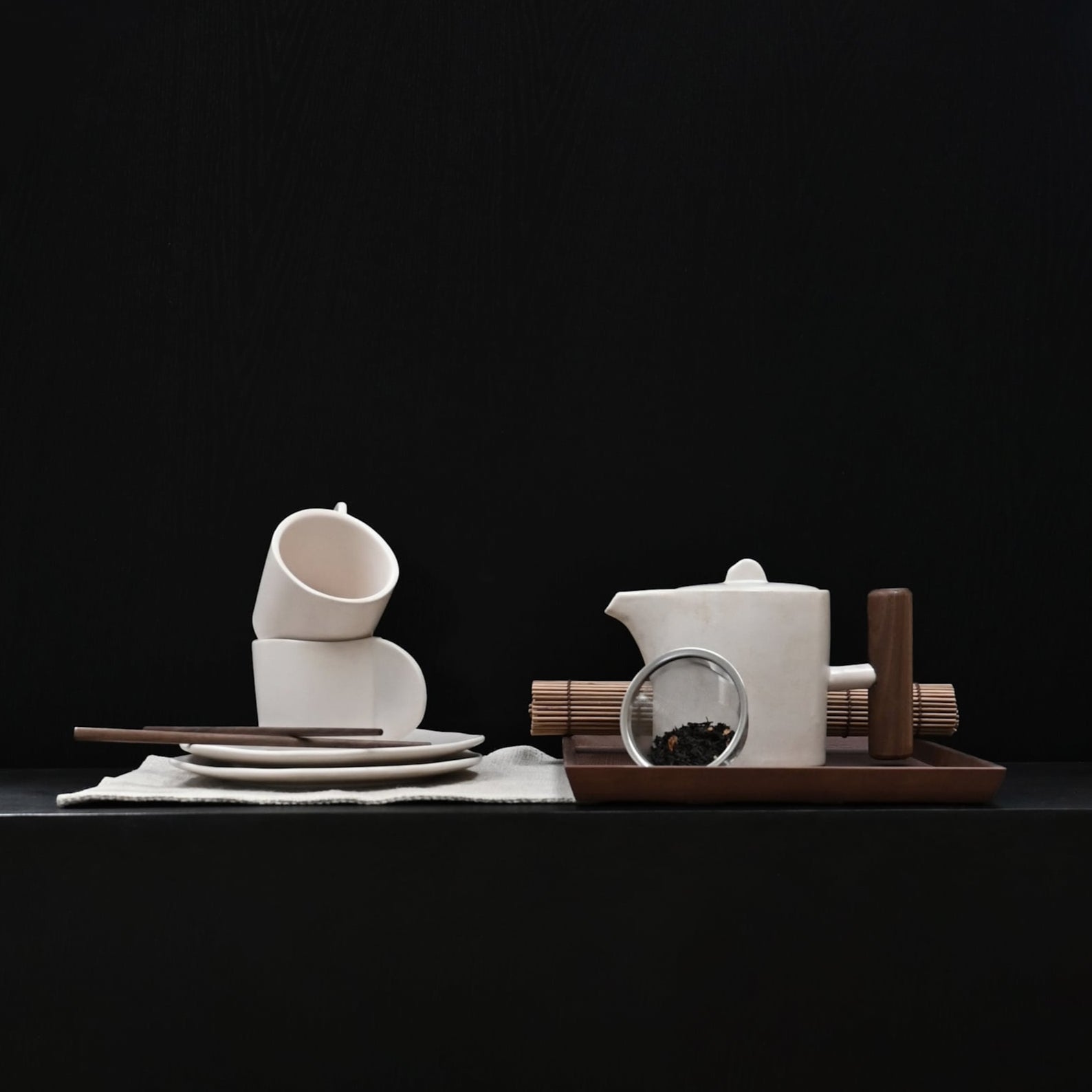 101 Copenhagen Native breakfast set for two side view