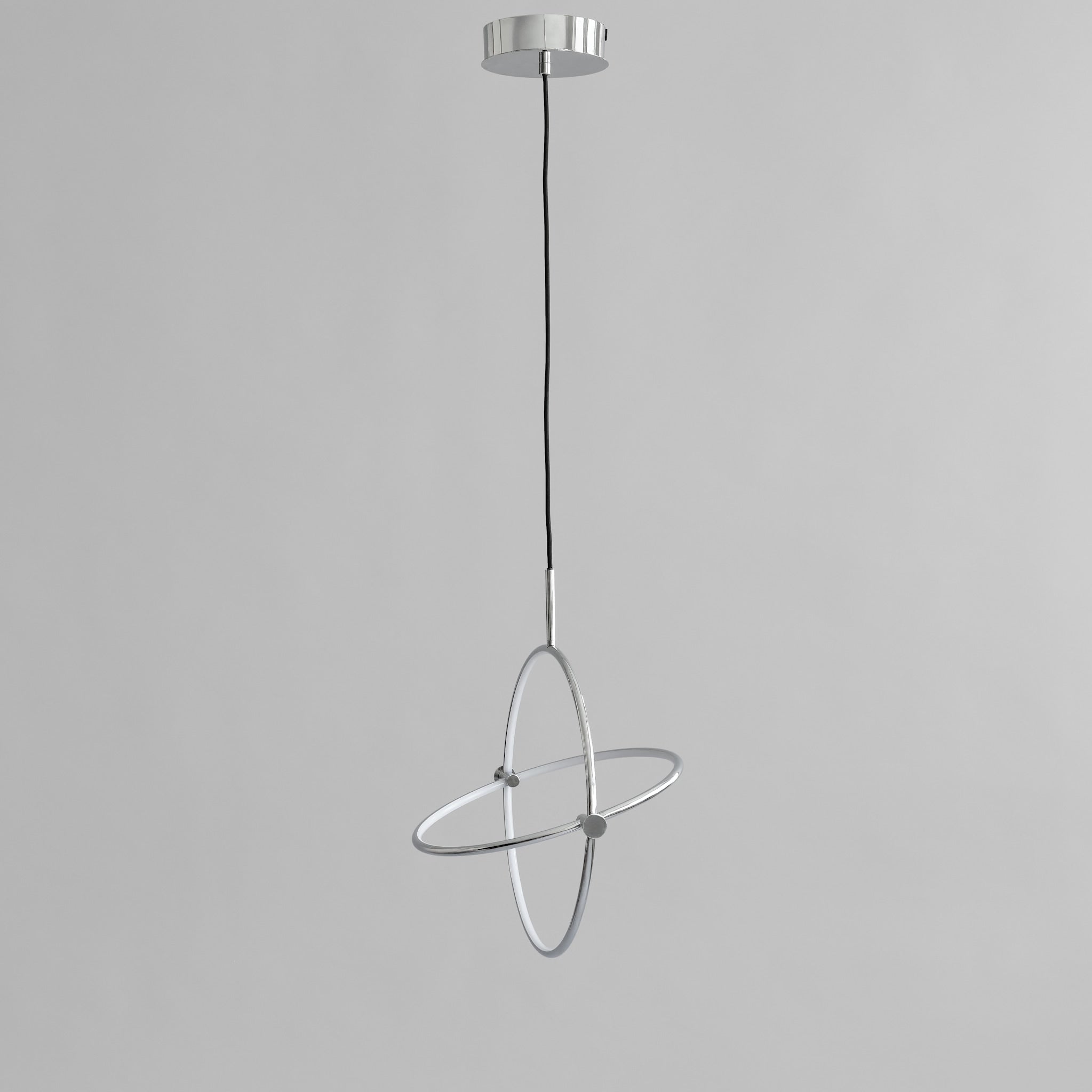 Maru Pendant, Big - Chrome*