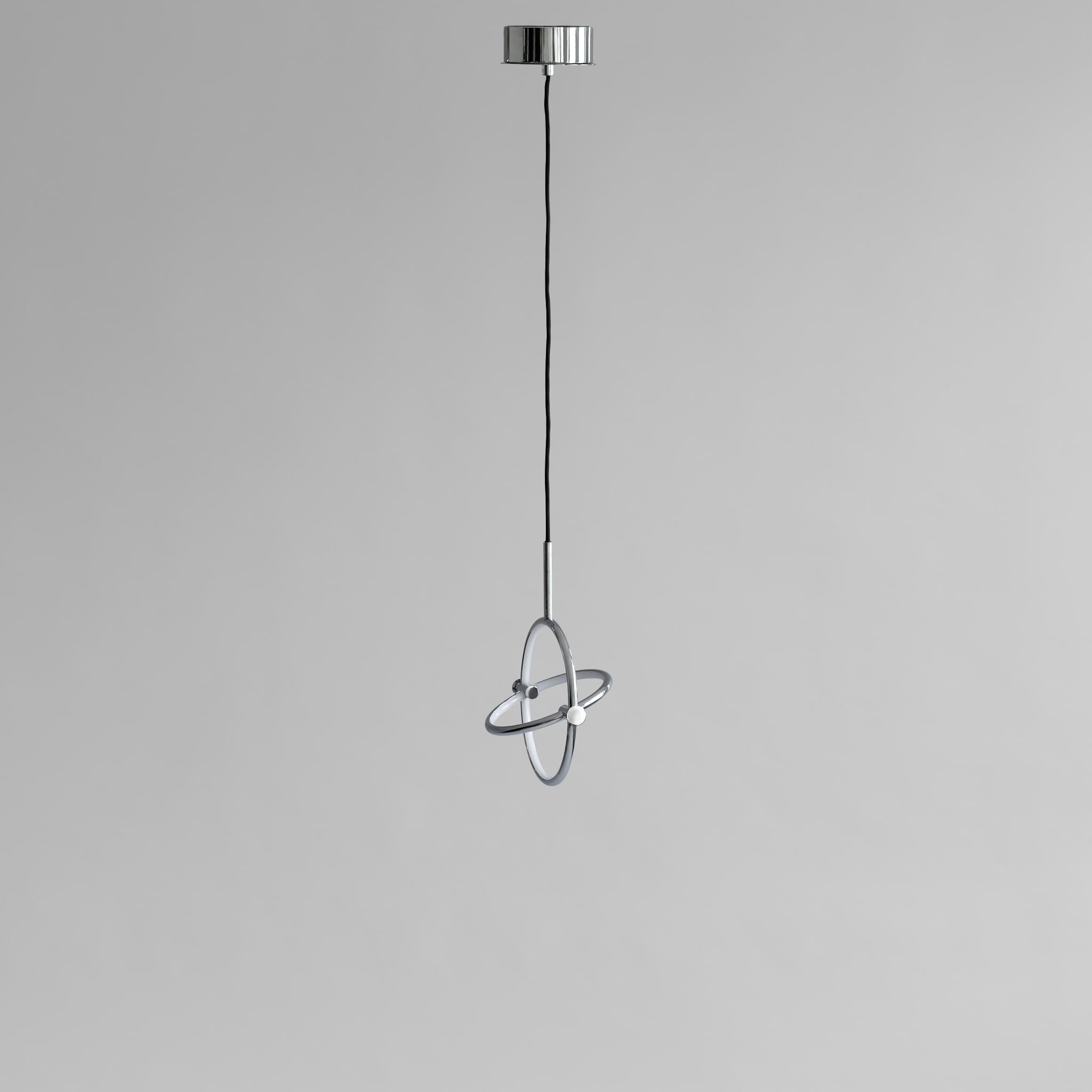 Maru Pendant, Mini - Chrome*