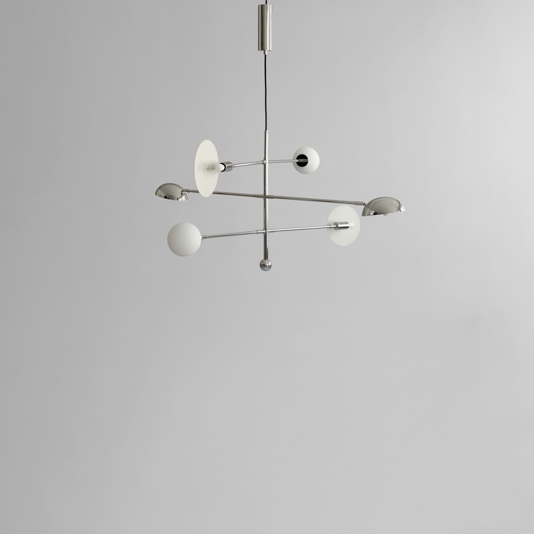 Sahn Chandelier - Chrome (5m)*