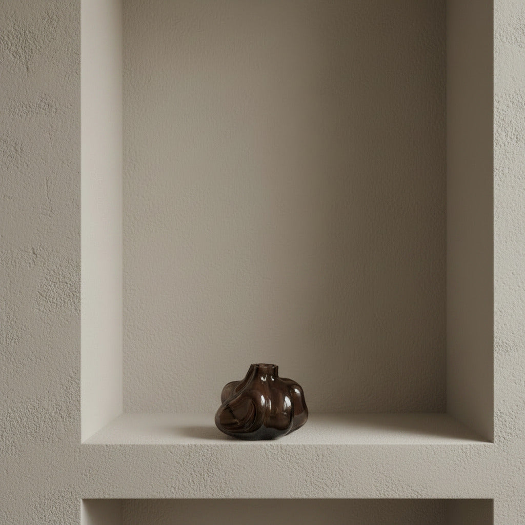 Wabi Vase, Mini - Smoked Forest