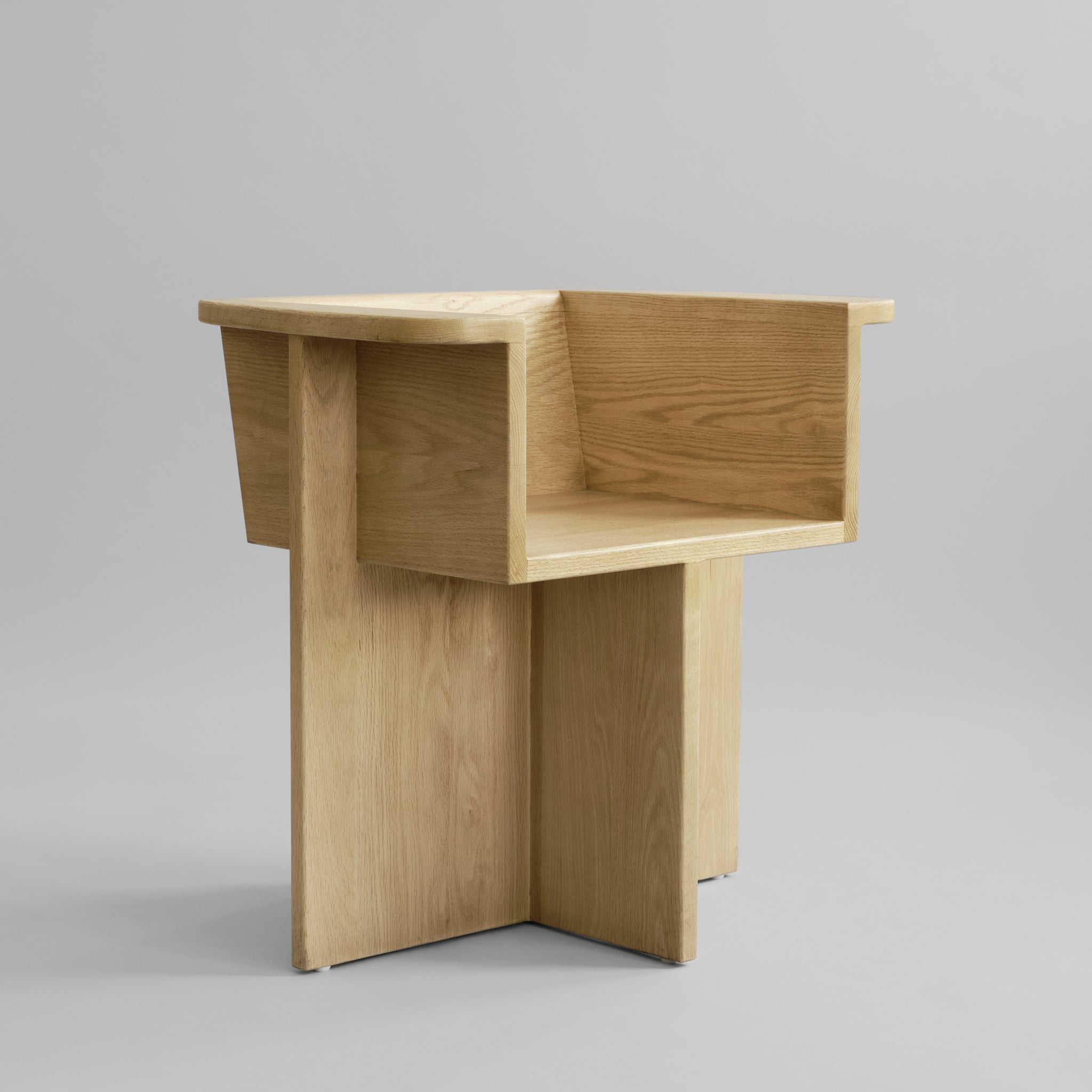 Brutus Dining Chair - Natural Oak